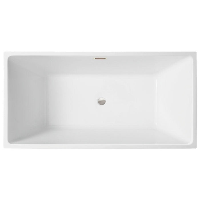 White / Brushed Nickel