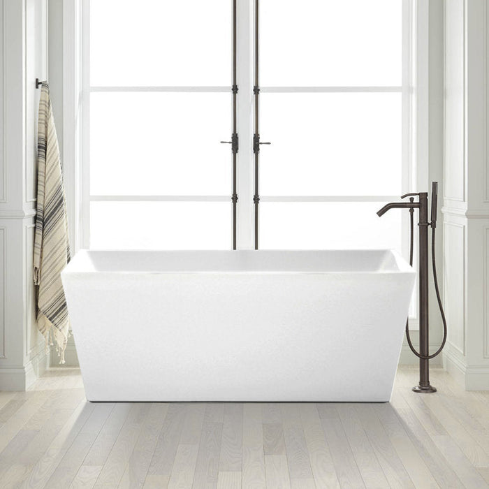 White / Integrated Overflow