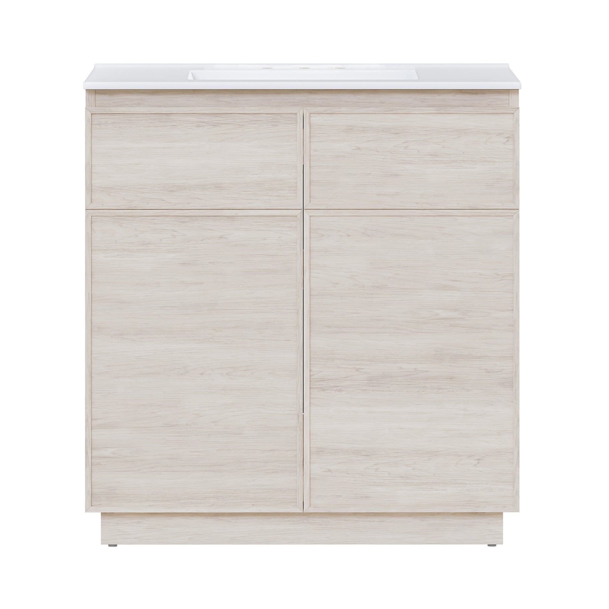 White Oak / White / 3-Hole