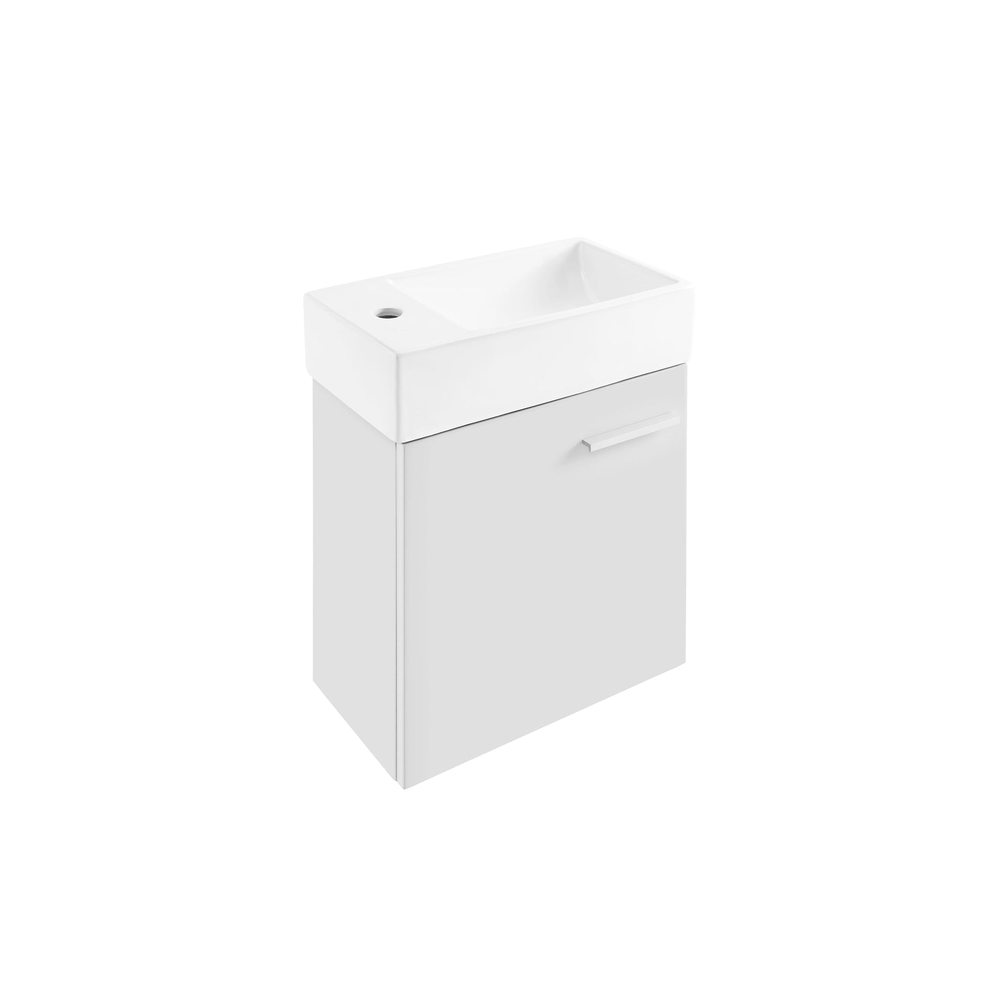 White / White / 1-Hole