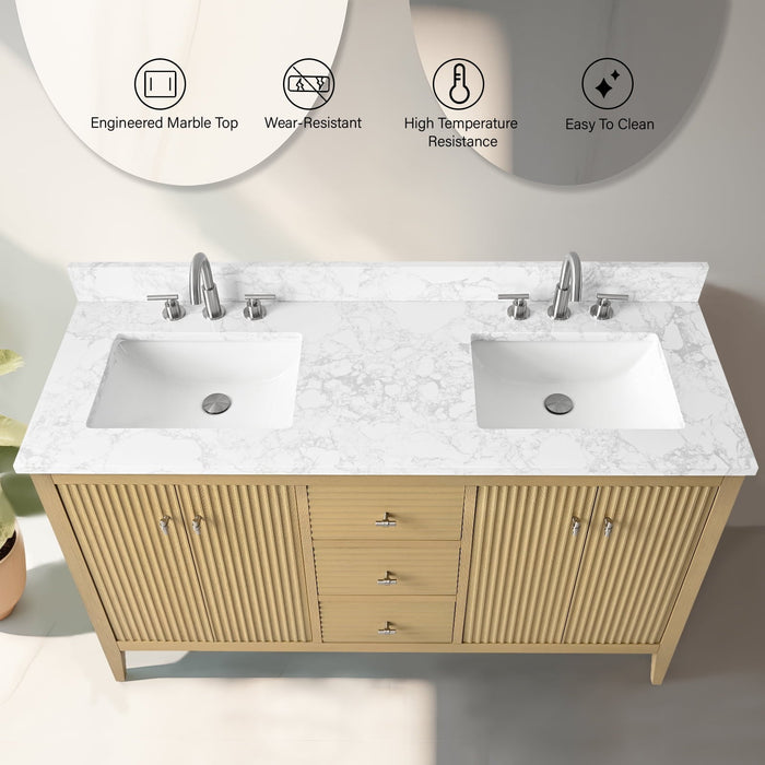 Linear Natural Oak / Brushed Nickel