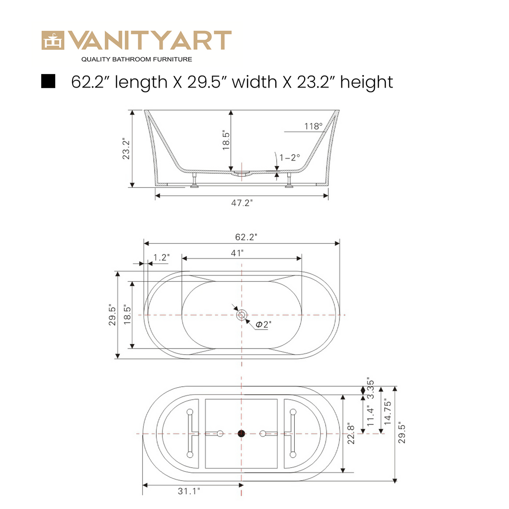 White / Polished Chrome