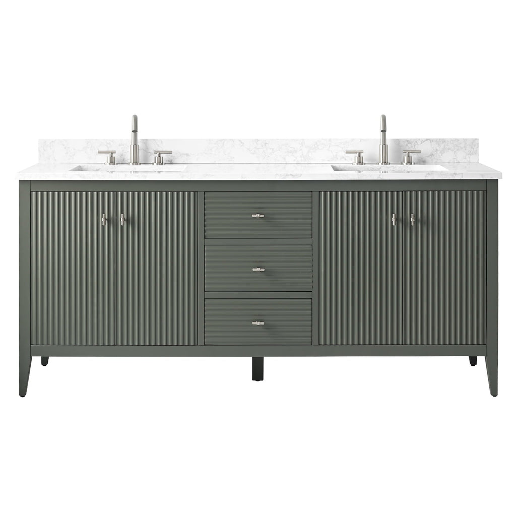 Linear Vintage Green / Brushed Nickel