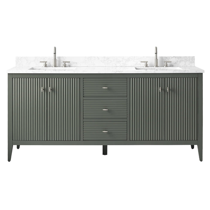 Linear Vintage Green / Brushed Nickel