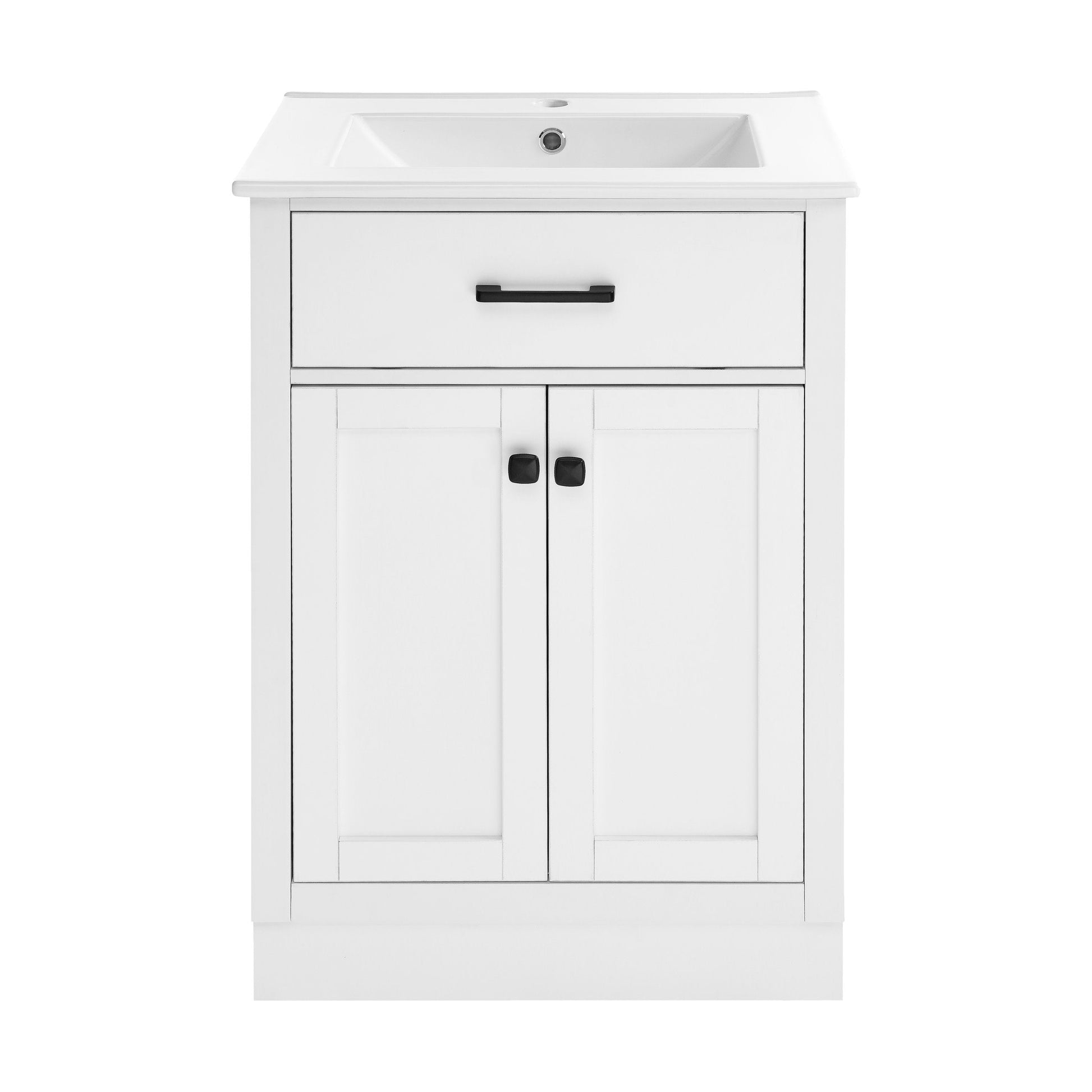 White / White / 1-Hole