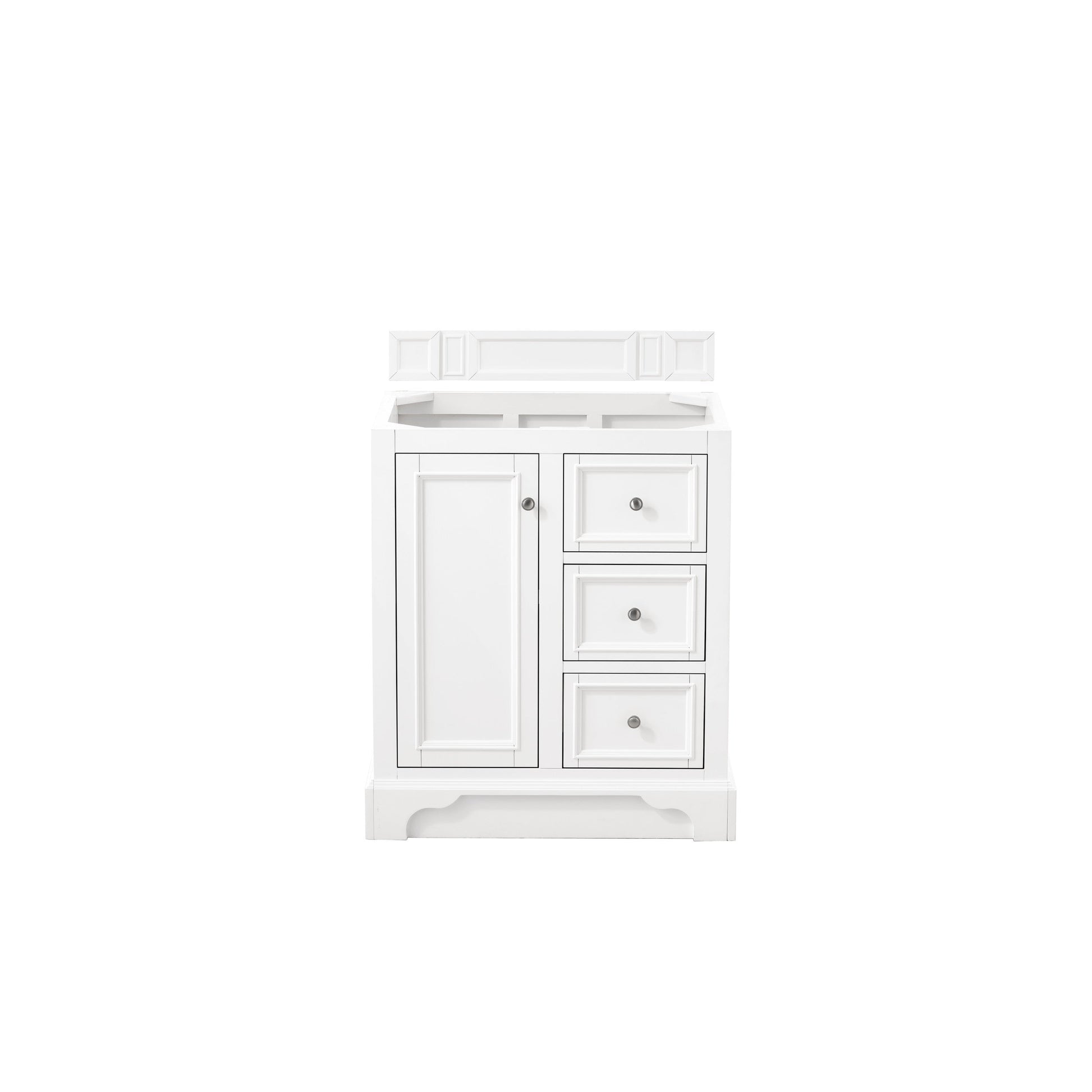 Bright White / No Countertop