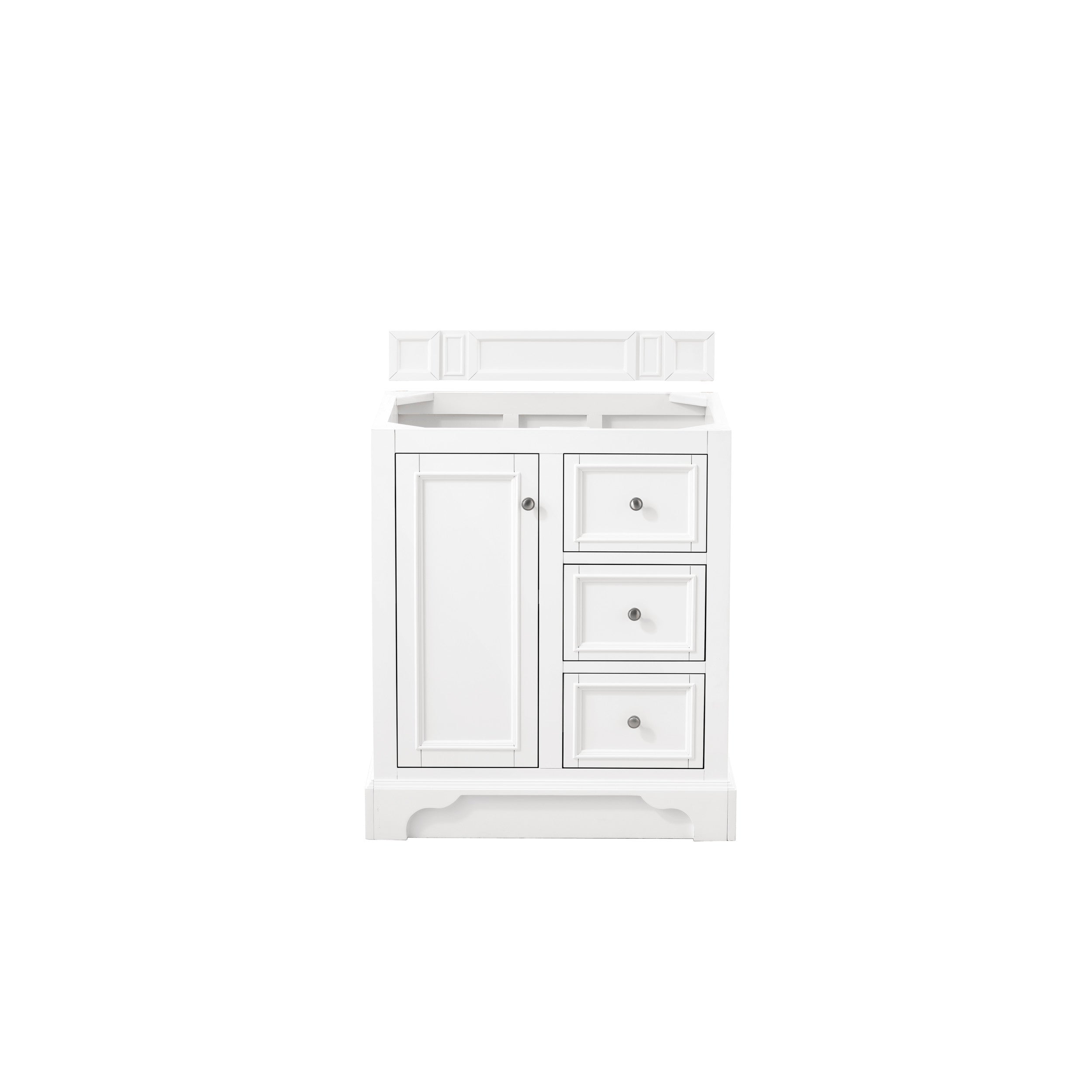 Bright White / No Countertop