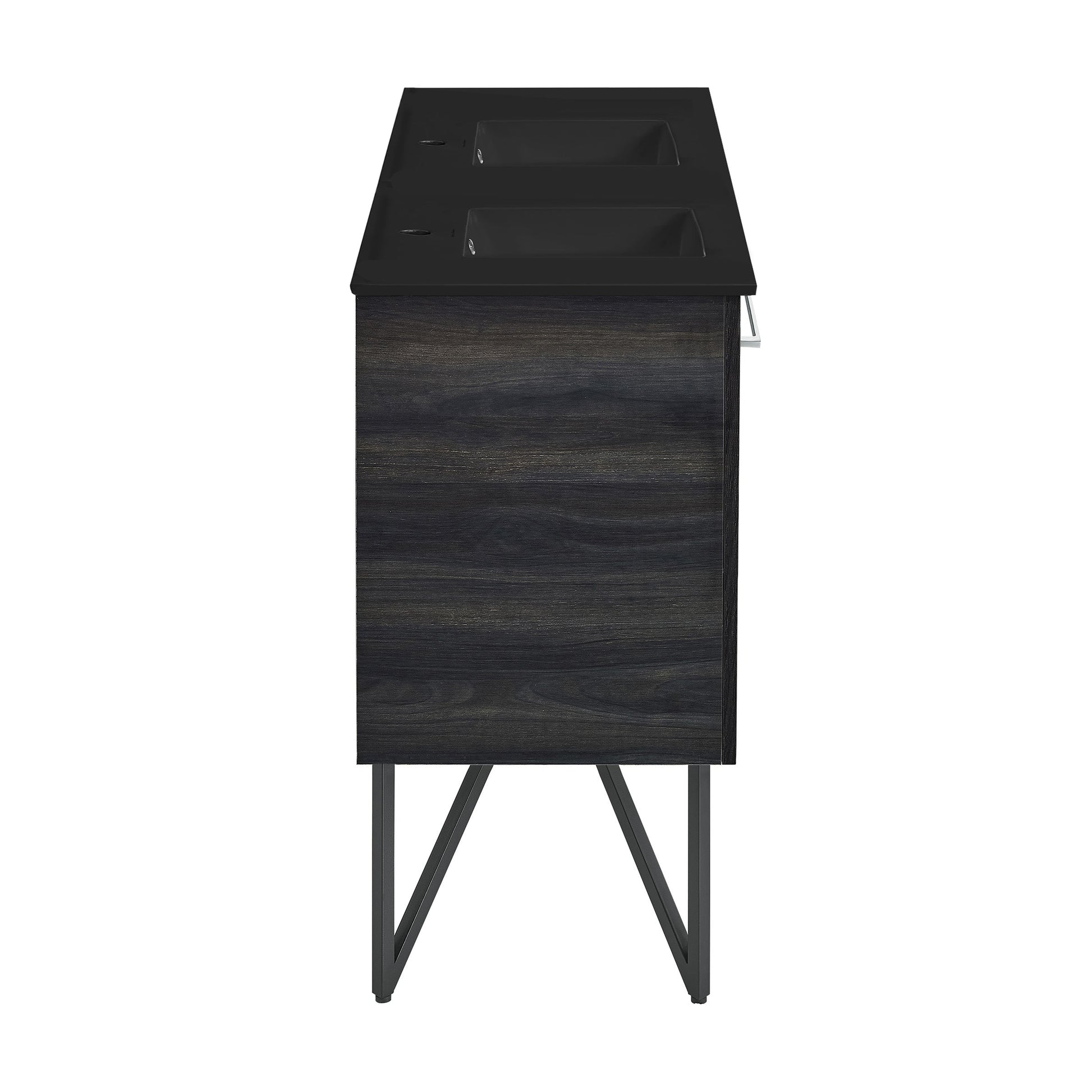 Black Walnut / Matte Black / 1-Hole
