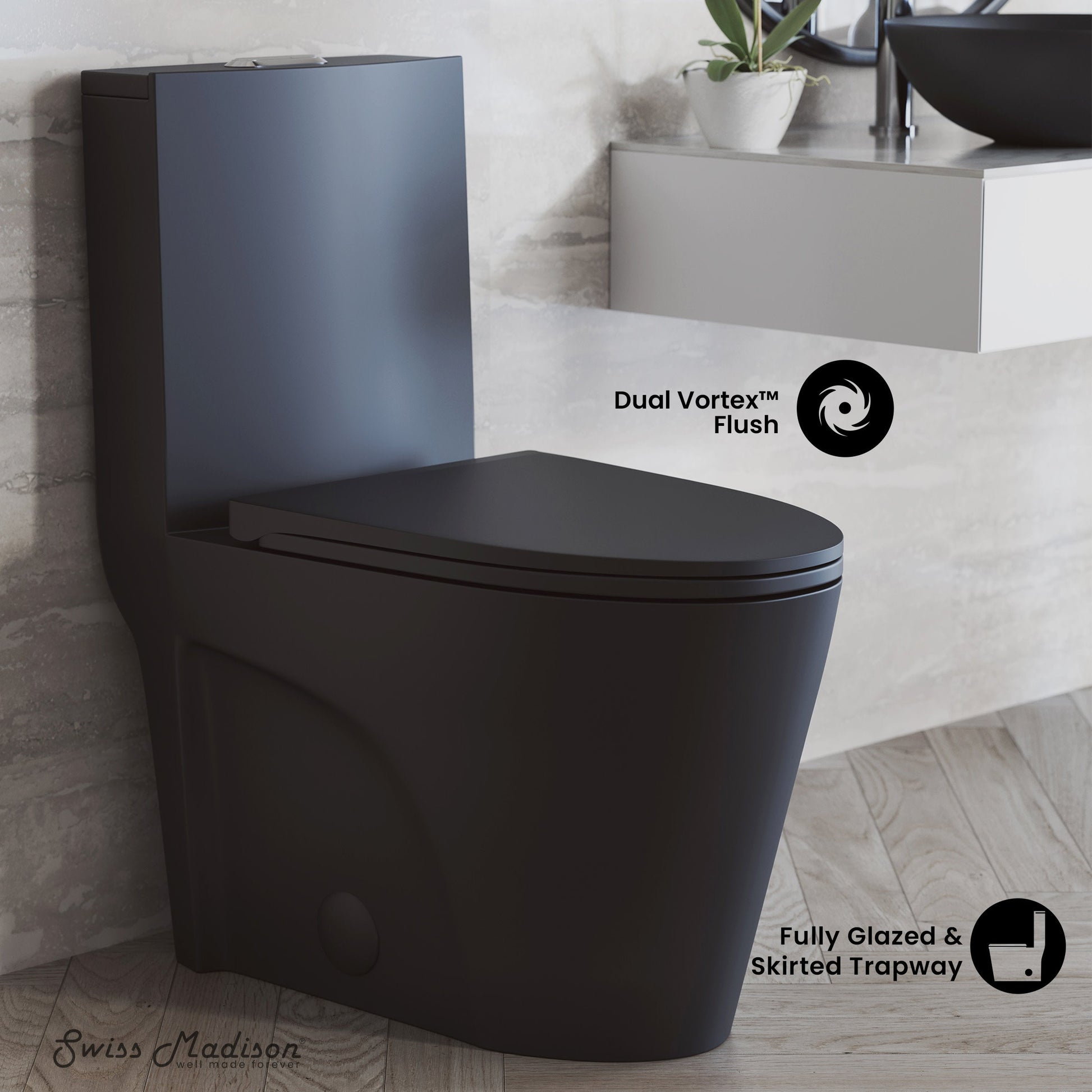 Matte Black / Dual - Top / Chrome