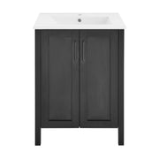 Matte Black / White / 1-Hole