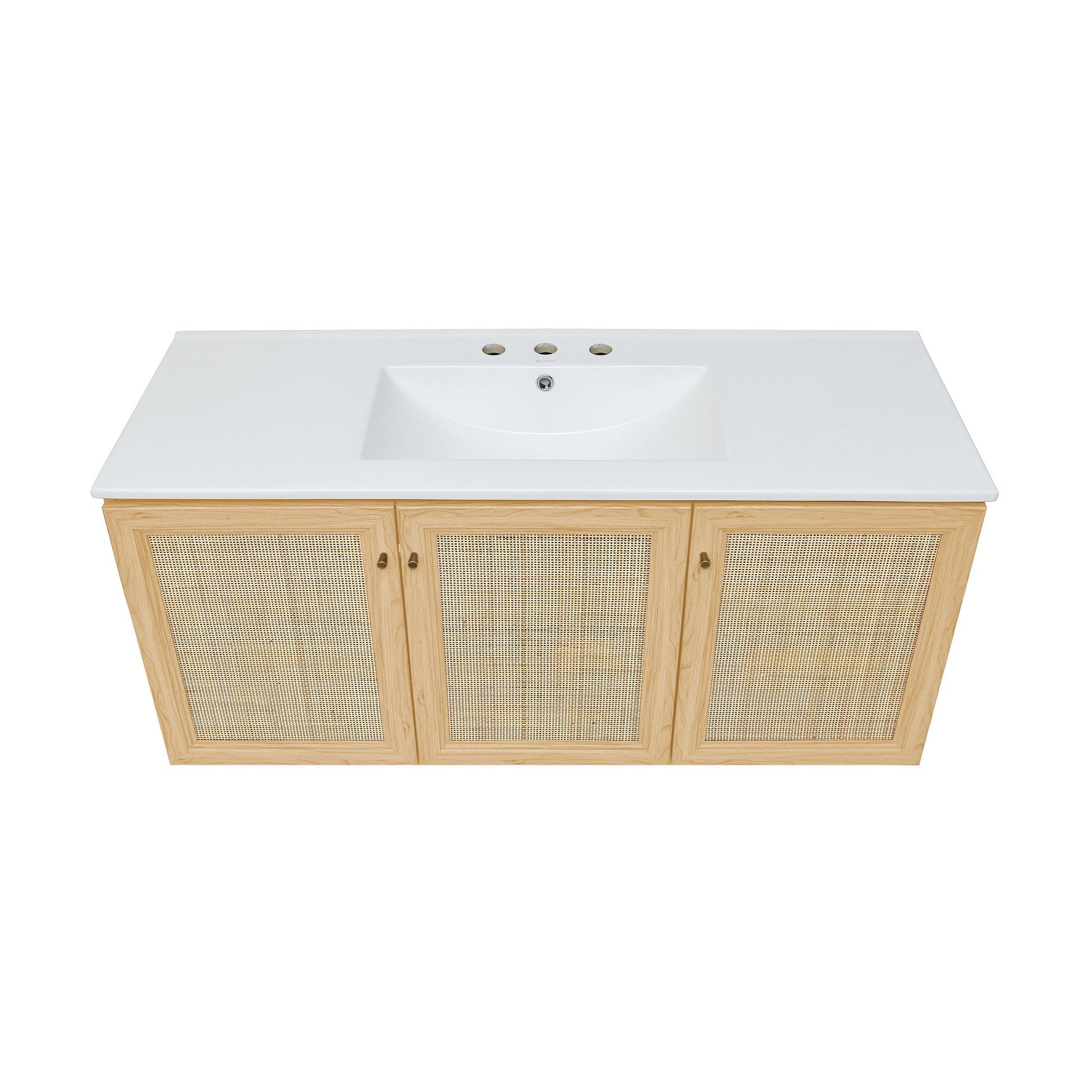 Natural Oak / White / 3-Hole