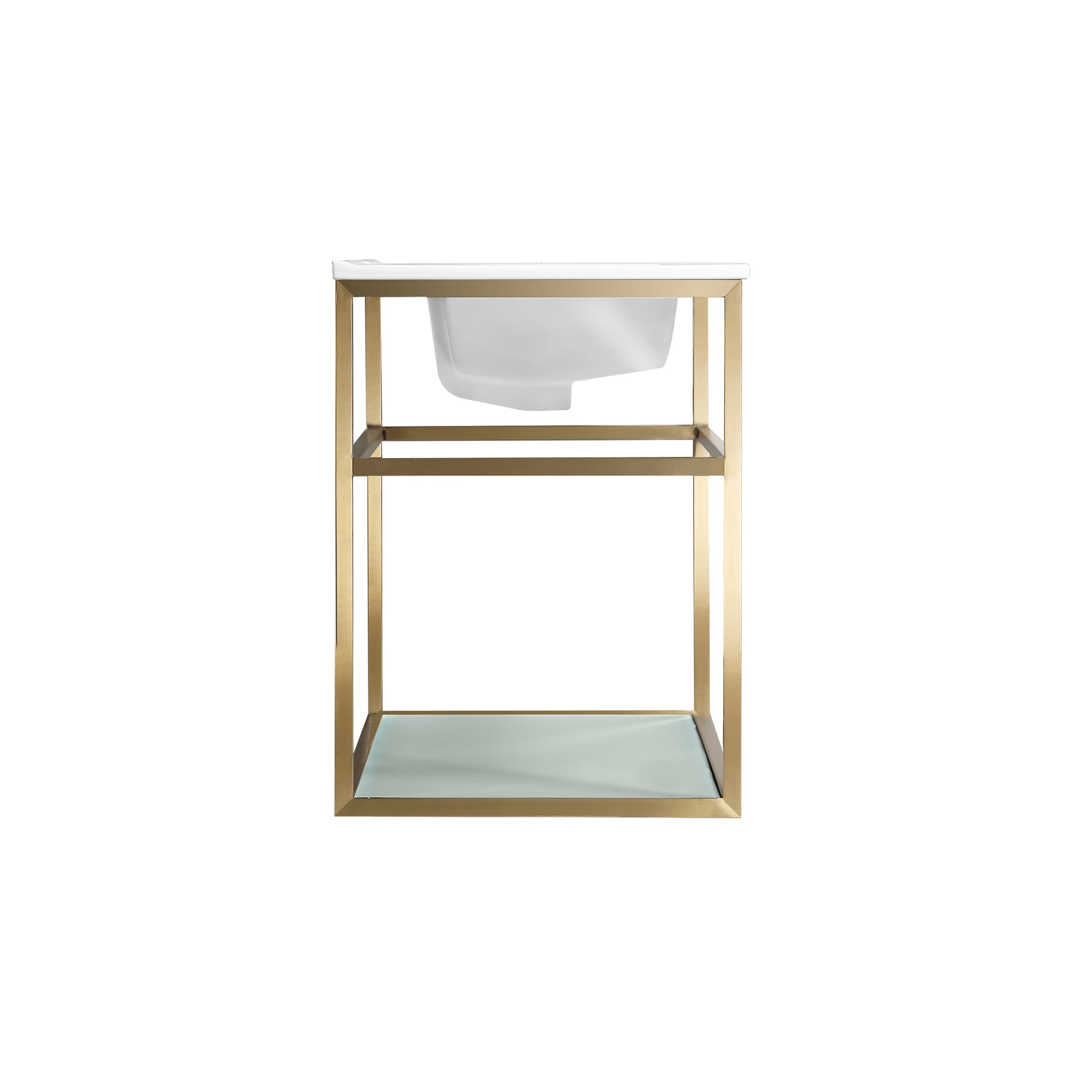Gold / White / 1-Hole