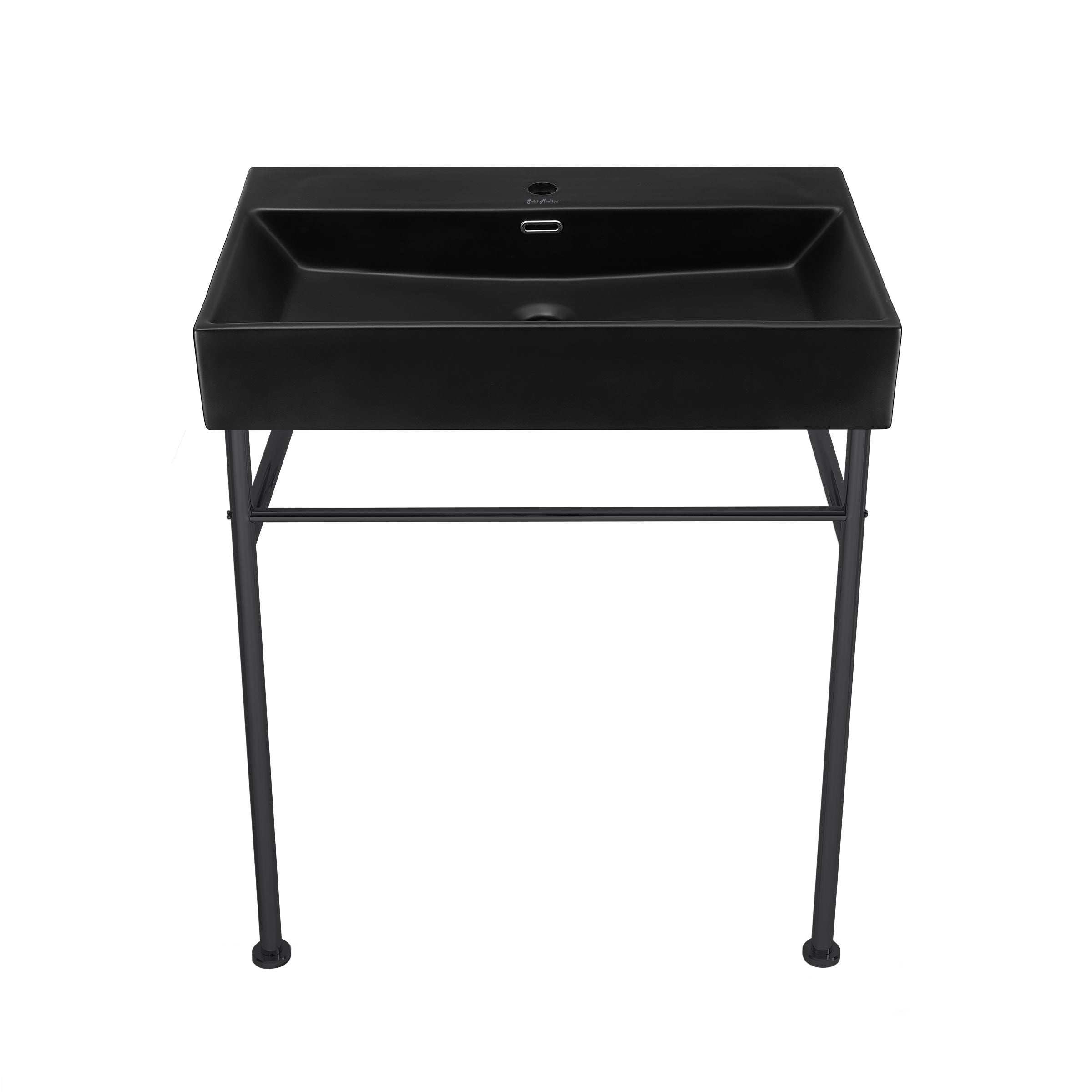 Black / Matte Black / 1-Hole