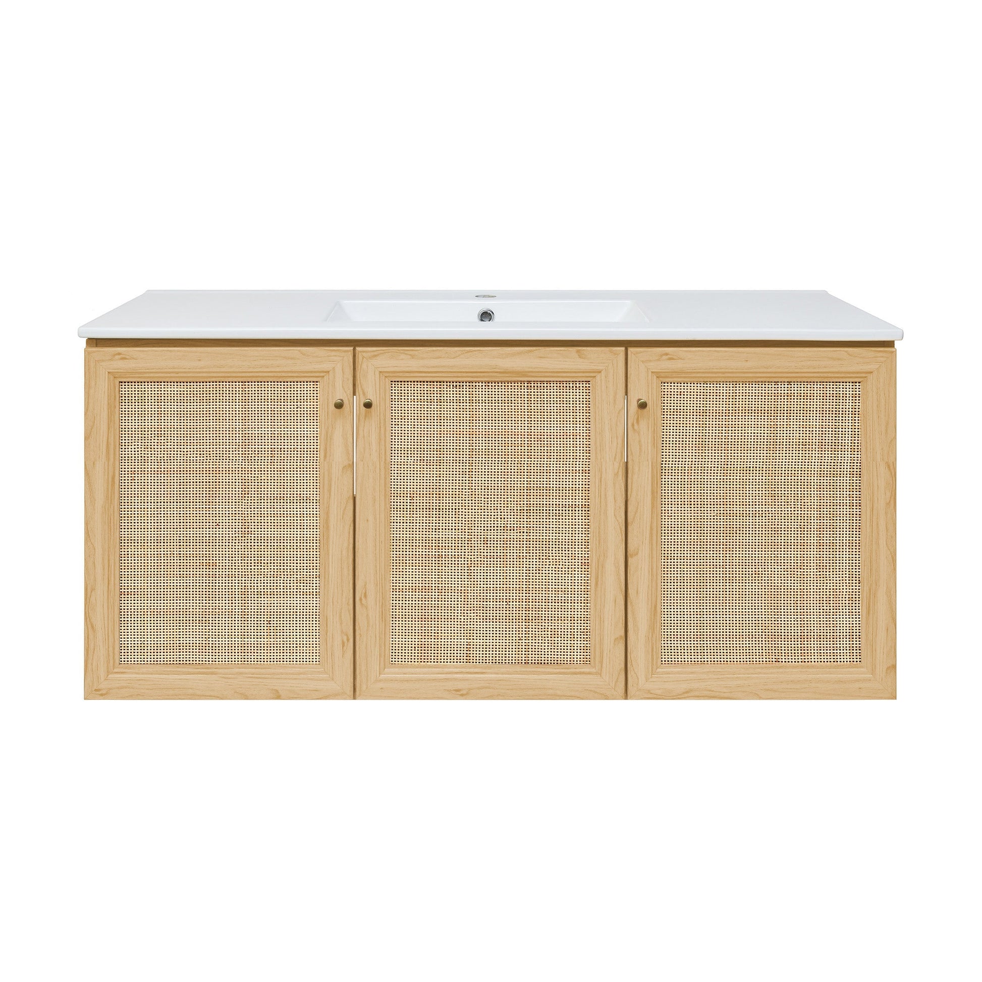 Natural Oak / White / 1-Hole