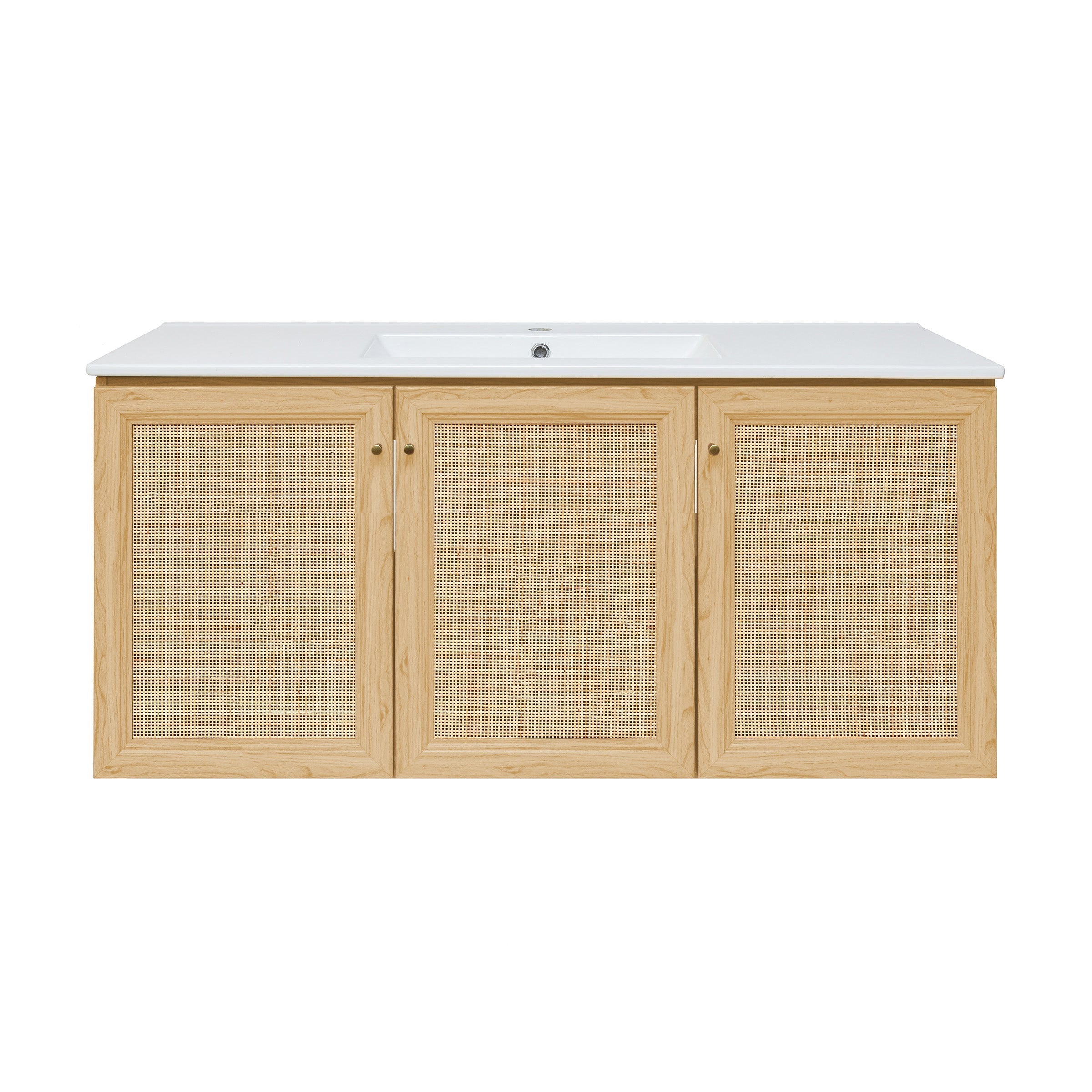 Natural Oak / White / 1-Hole