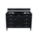 Black Onyx / No Countertop