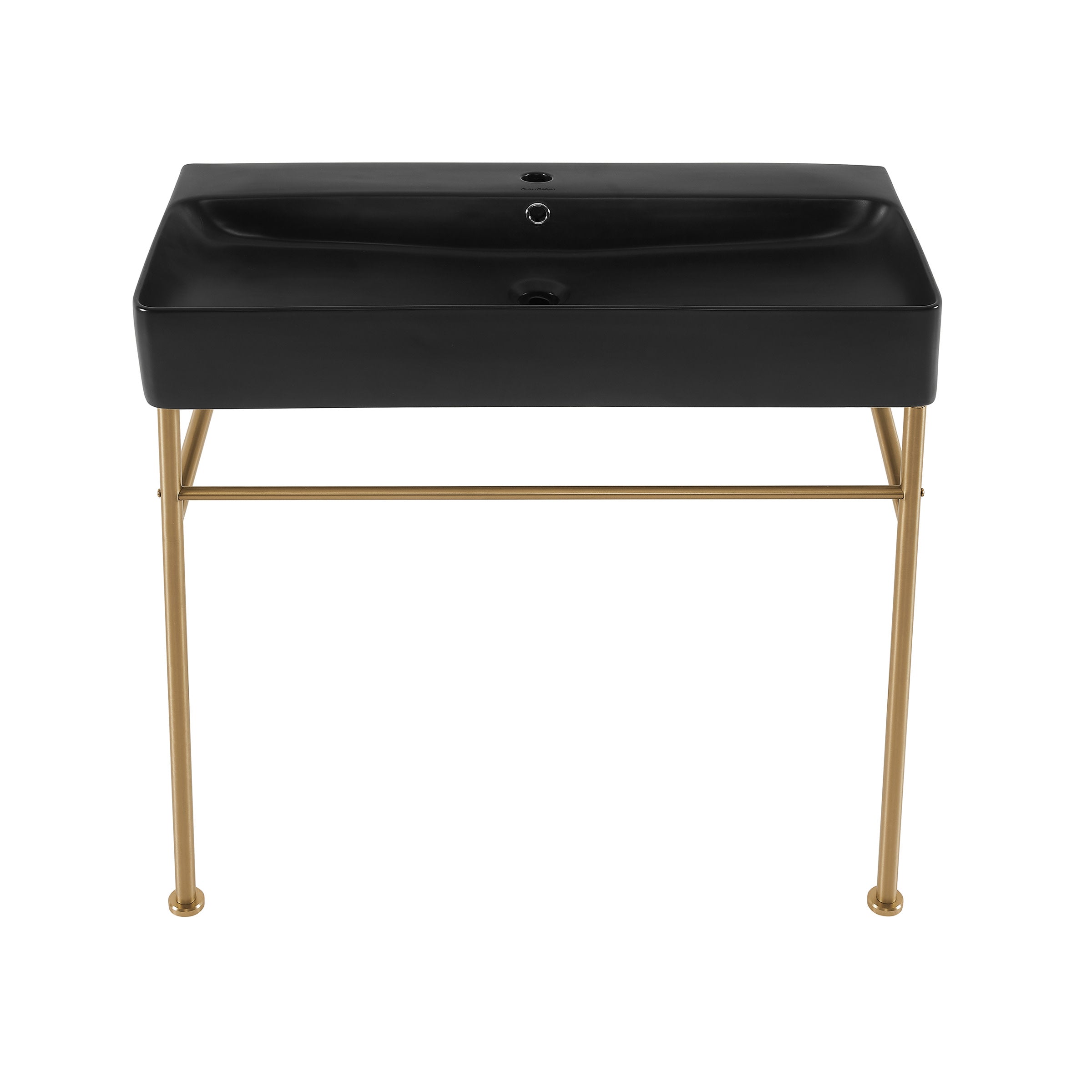 Brushed Gold / Matte Black