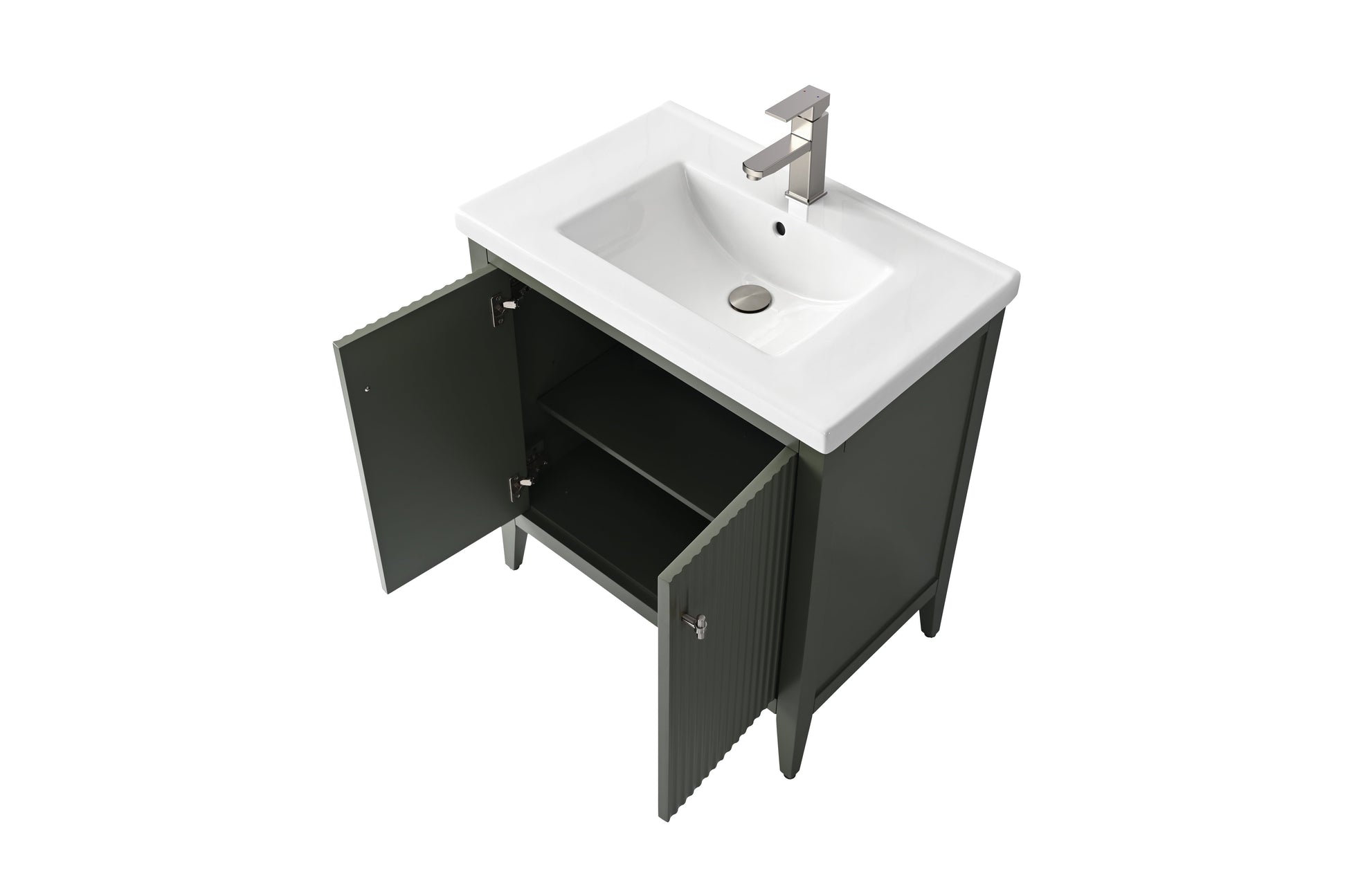 Vintage Green / Brushed Nickel