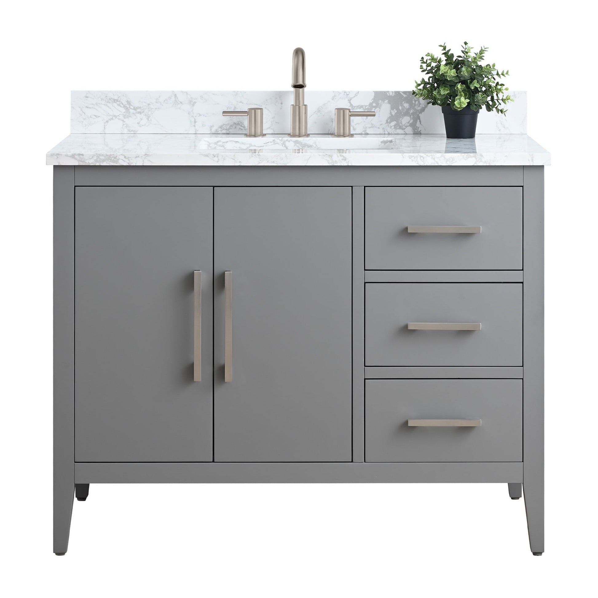 Cashmere Gray / Brushed Nickel