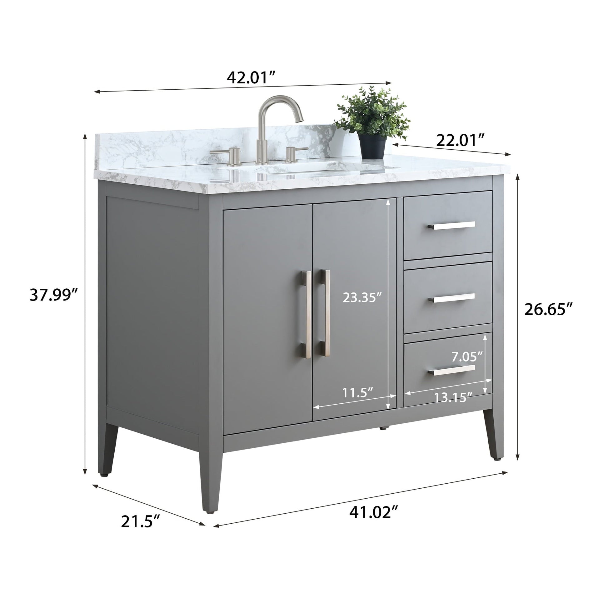 Cashmere Gray / Brushed Nickel