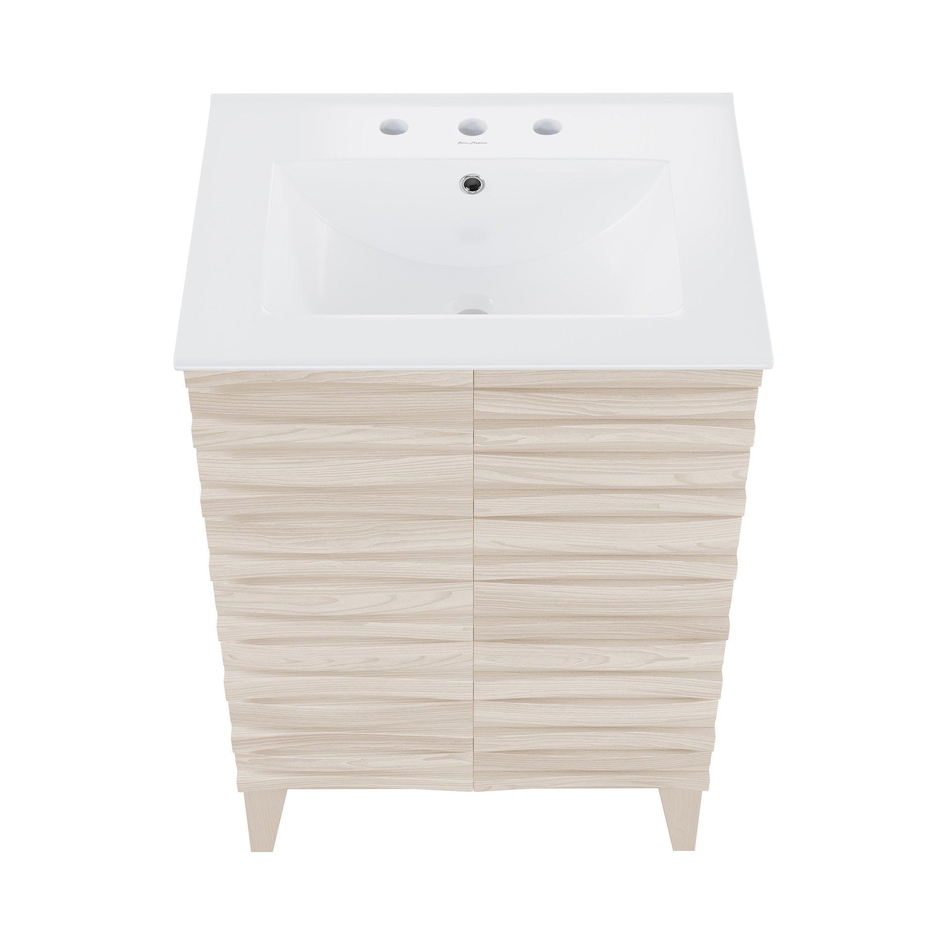 White Oak / White / 3-Hole