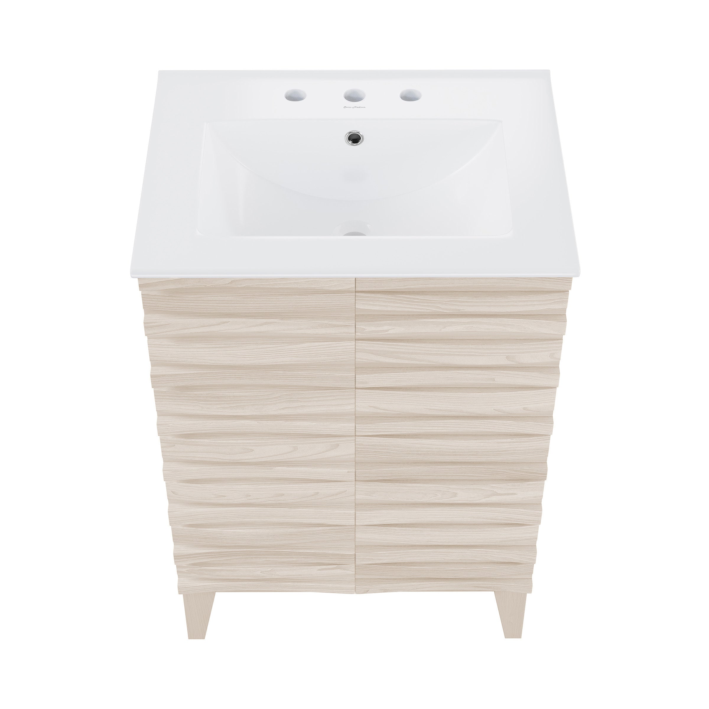 White Oak / White / 3-Hole