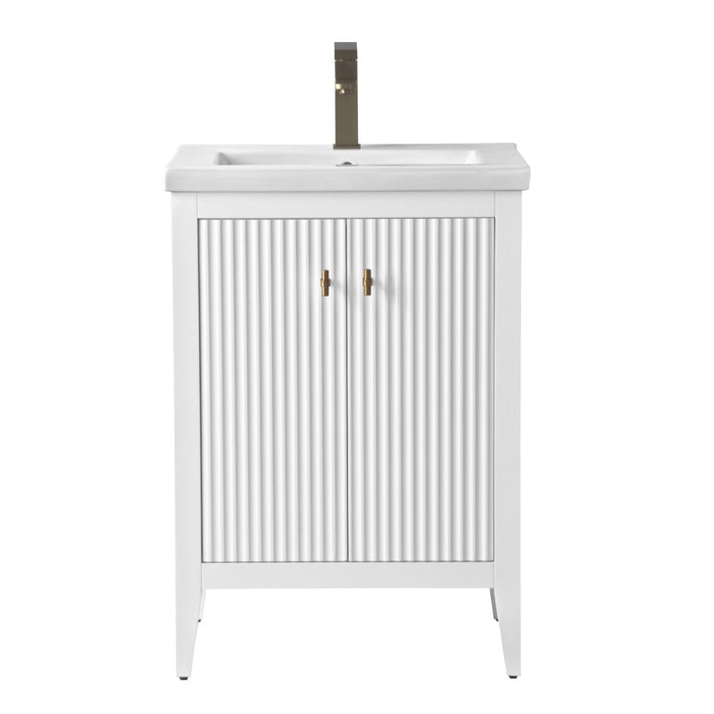 Linear White / Golden Brushed