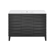 Black Oak / Glossy White / 3-Hole