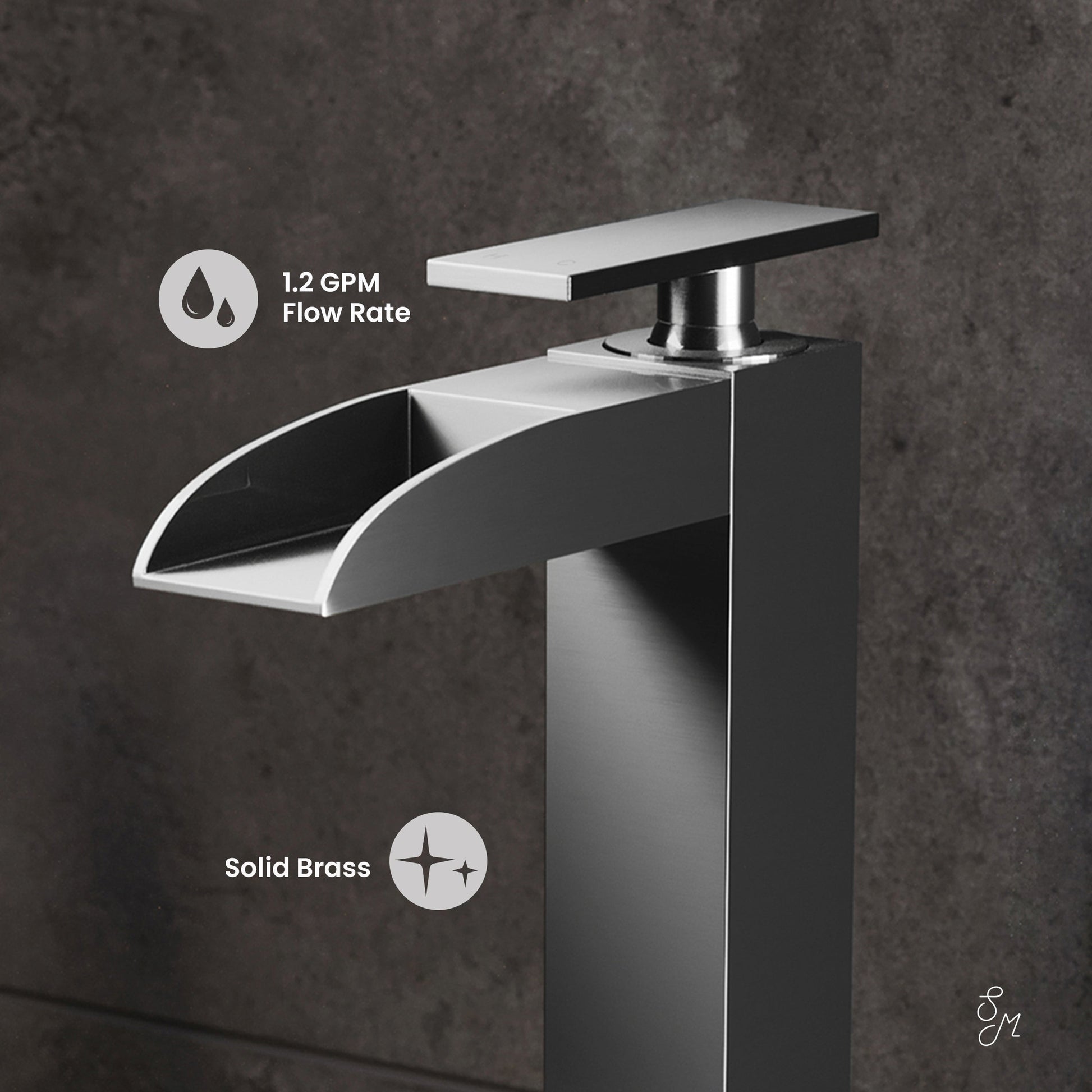 Brushed Nickel / High Arc