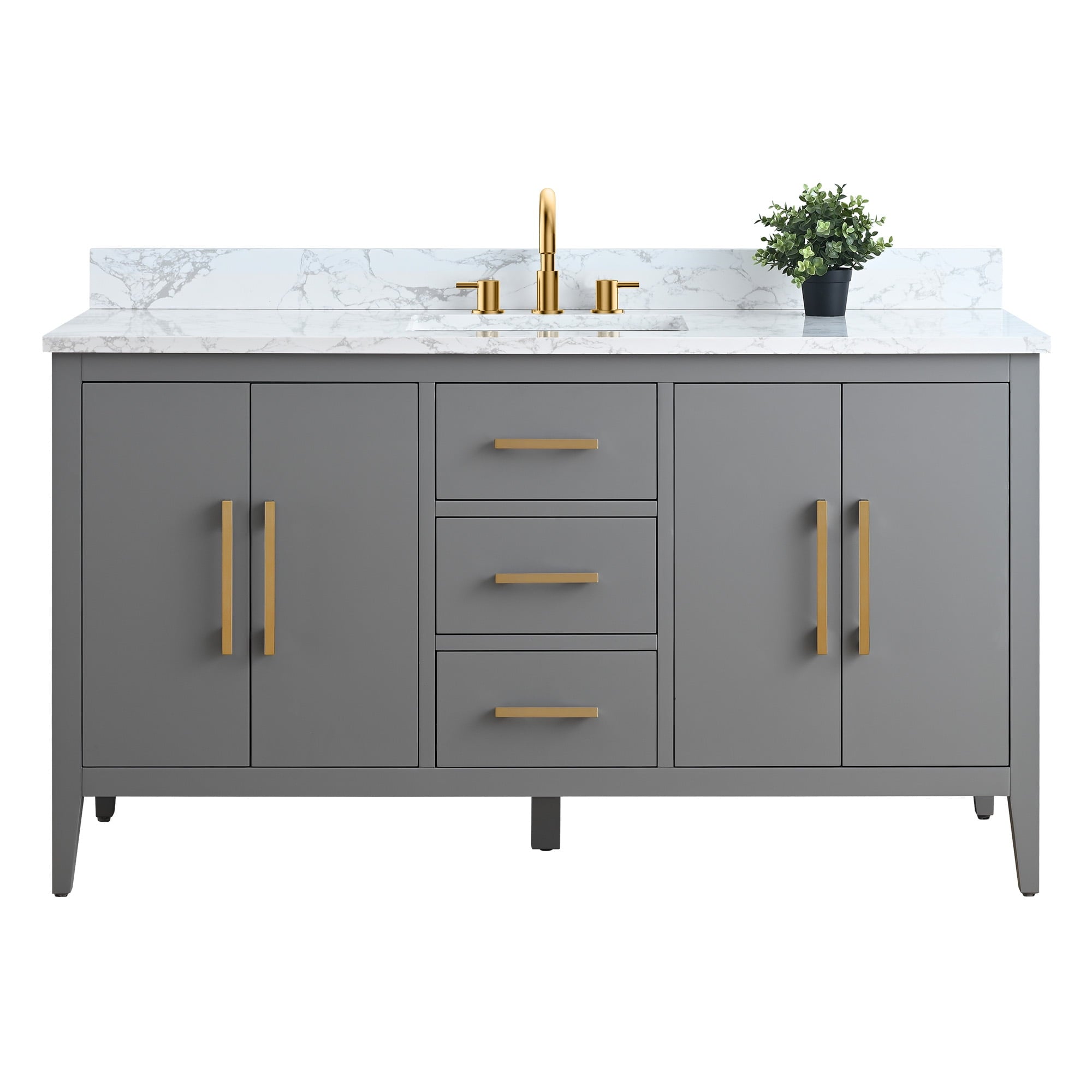 Cashmere Gray / Golden Brushed
