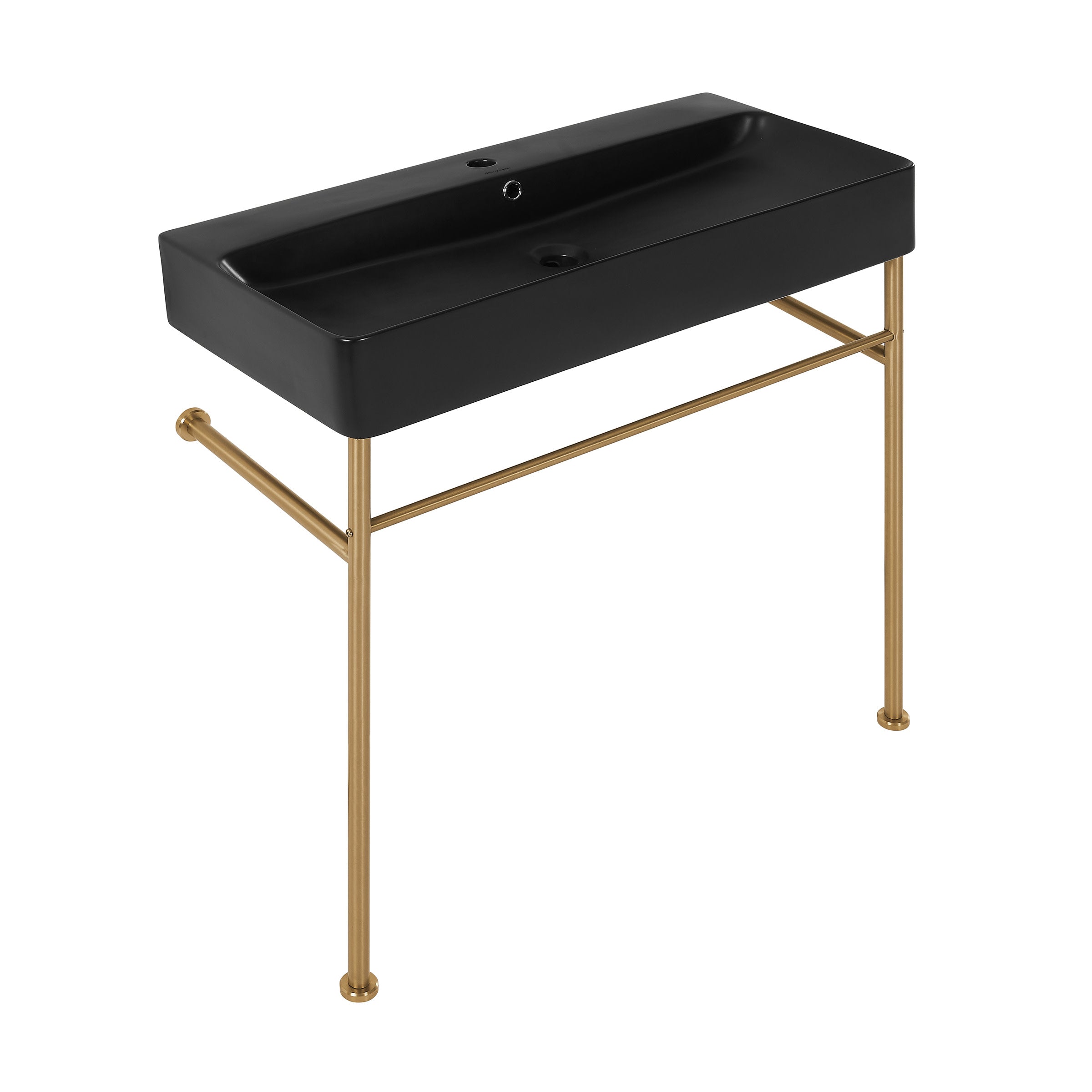 Brushed Gold / Matte Black