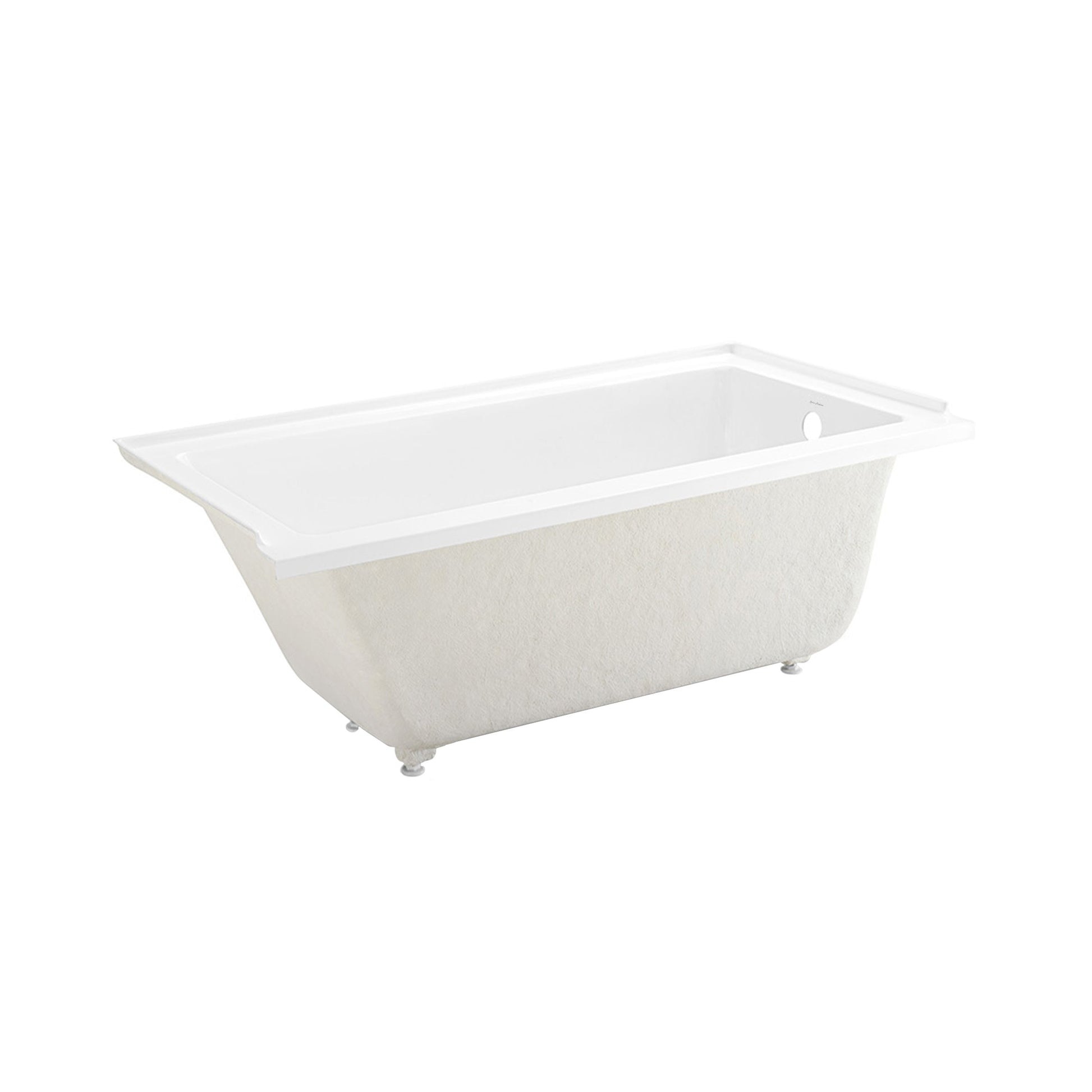 Glossy White / Right / Alcove - No Apron