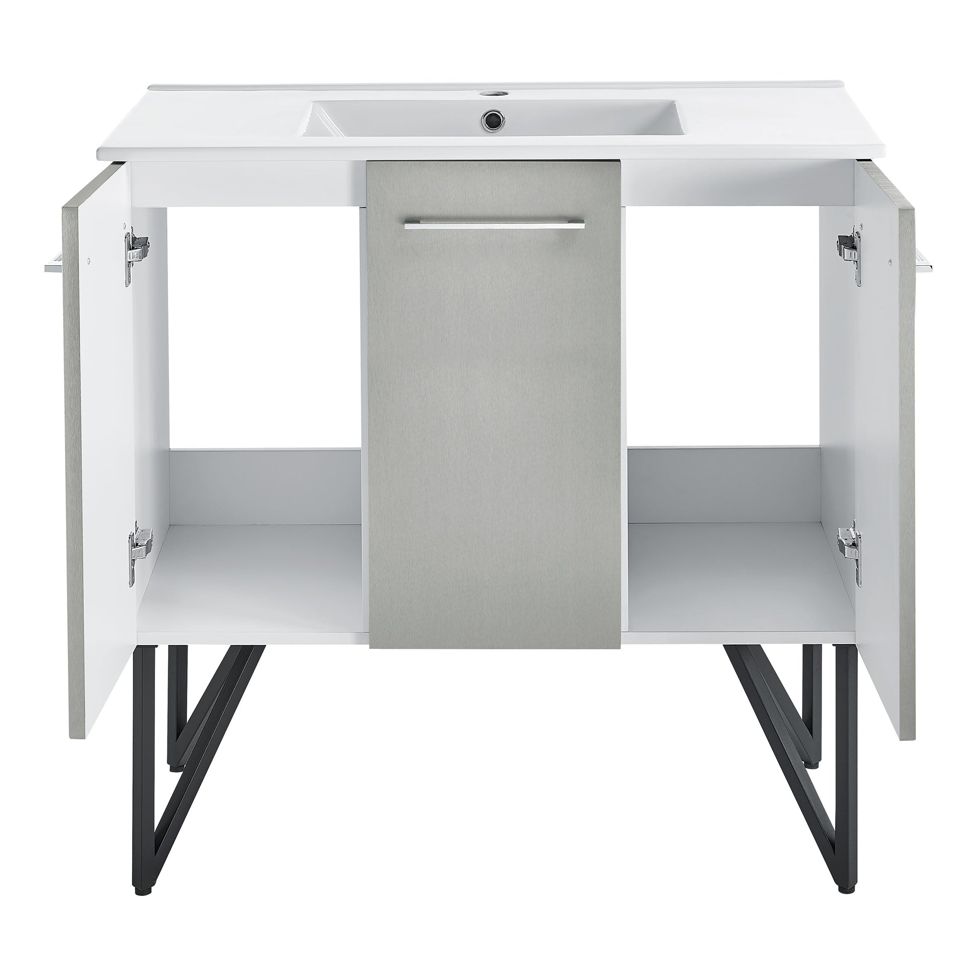 Gray / White / 1-Hole