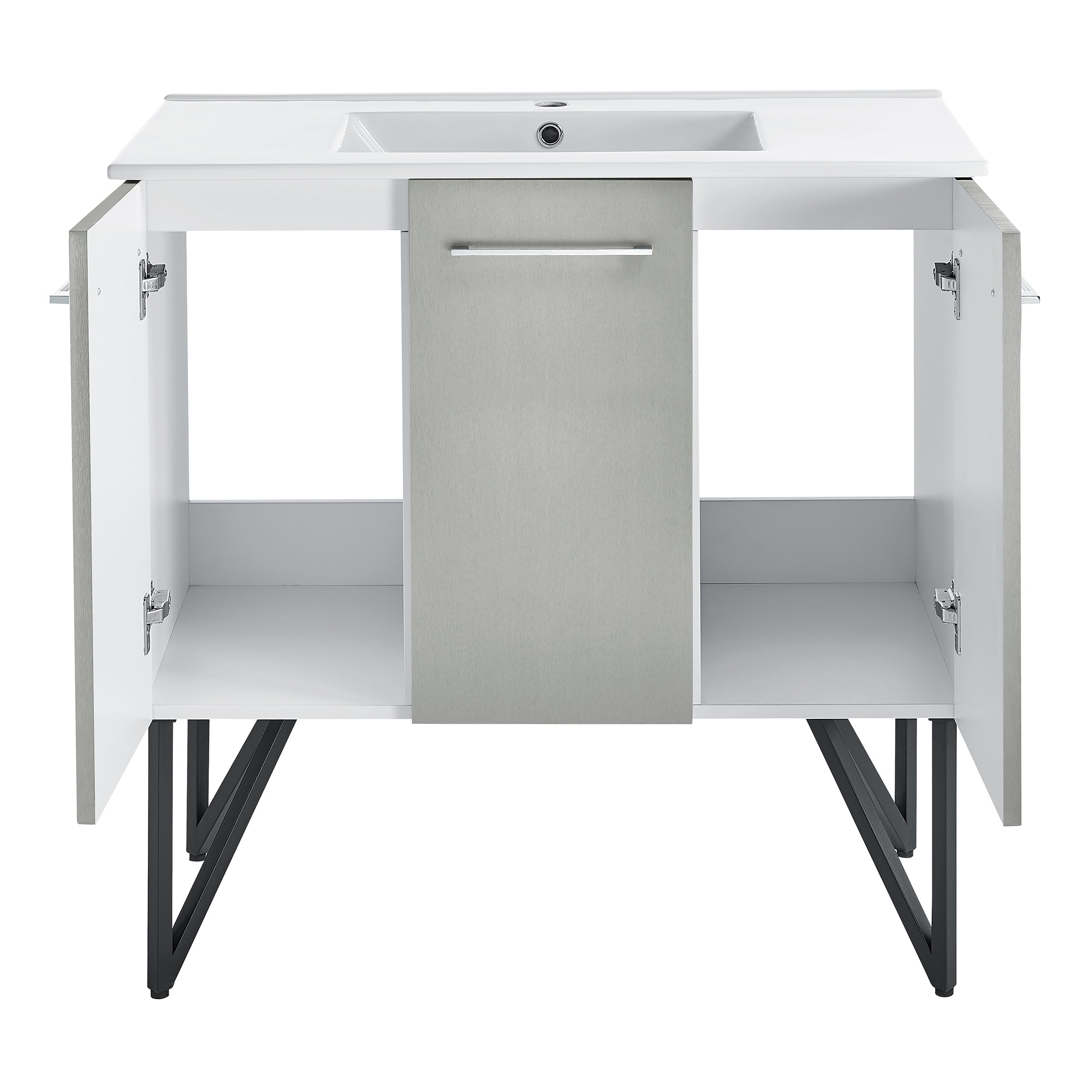 Gray / White / 1-Hole