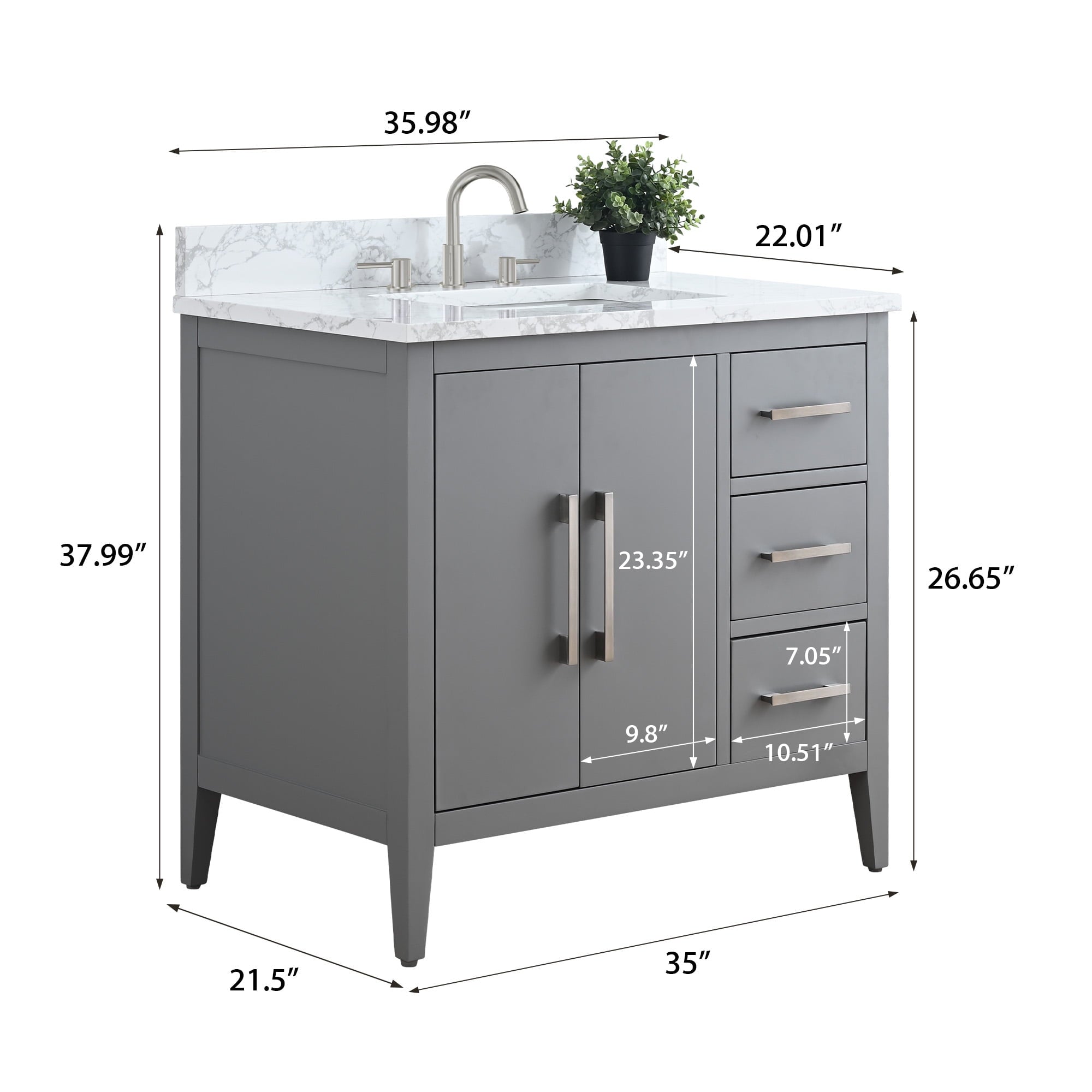 Cashmere Gray / Brushed Nickel
