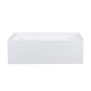 Glossy White / Left / Alcove - Apron