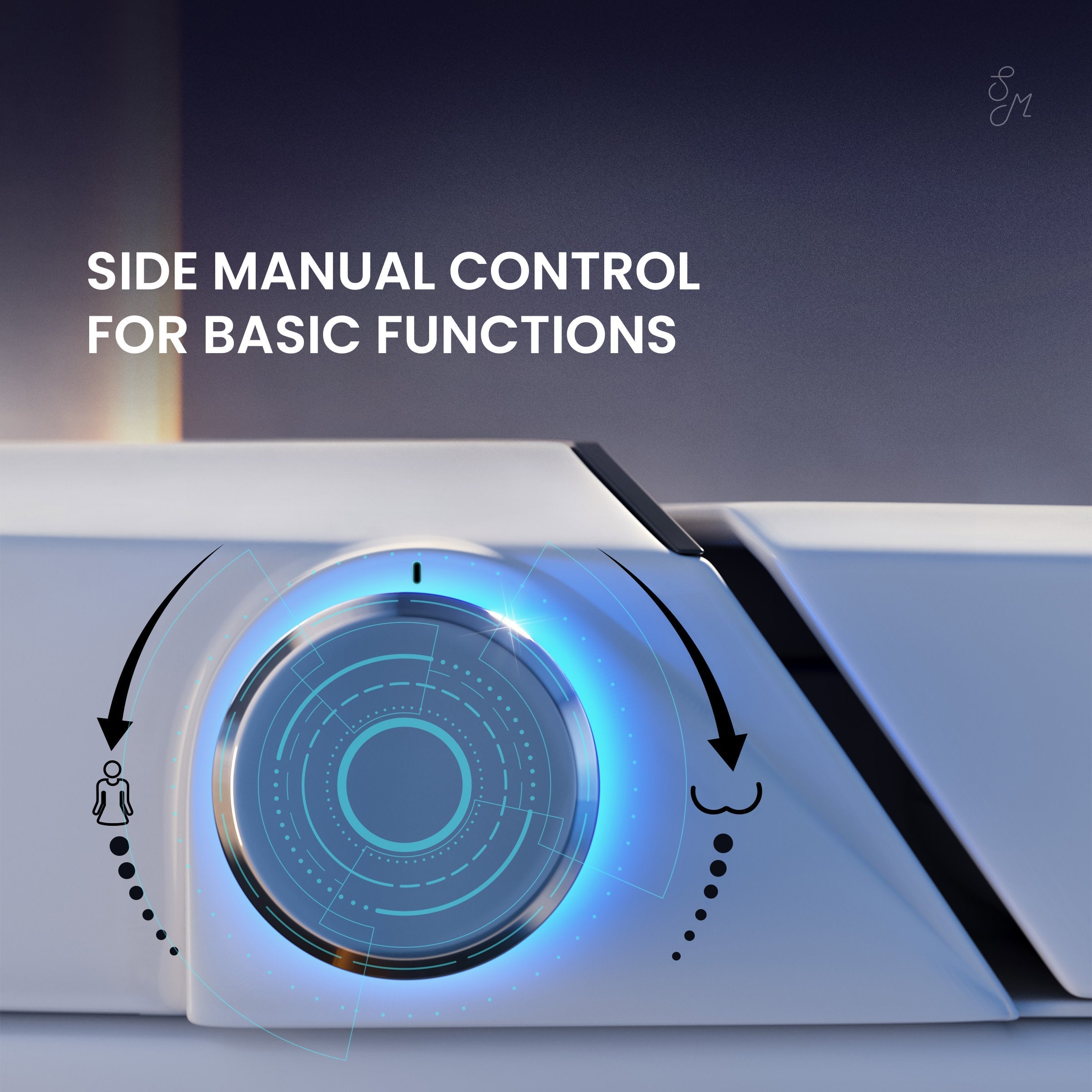 Glossy White / Smart Bidet