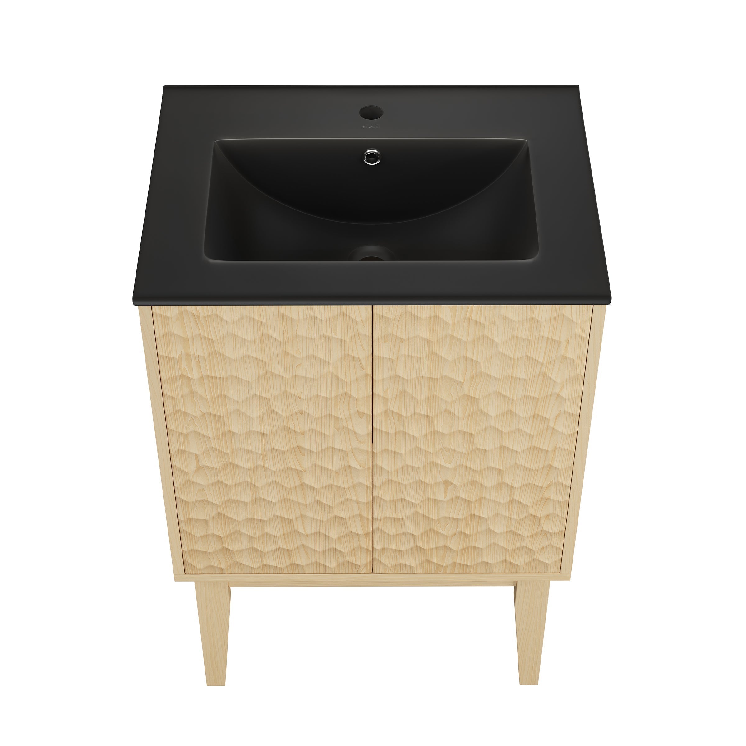 Natural Oak / Matte Black / 1-Hole