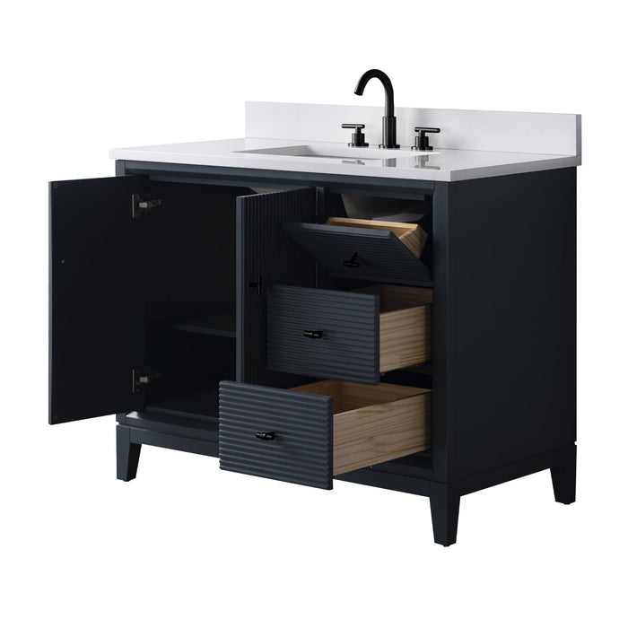 Linear Vintage Spruce Blue / Matte Black