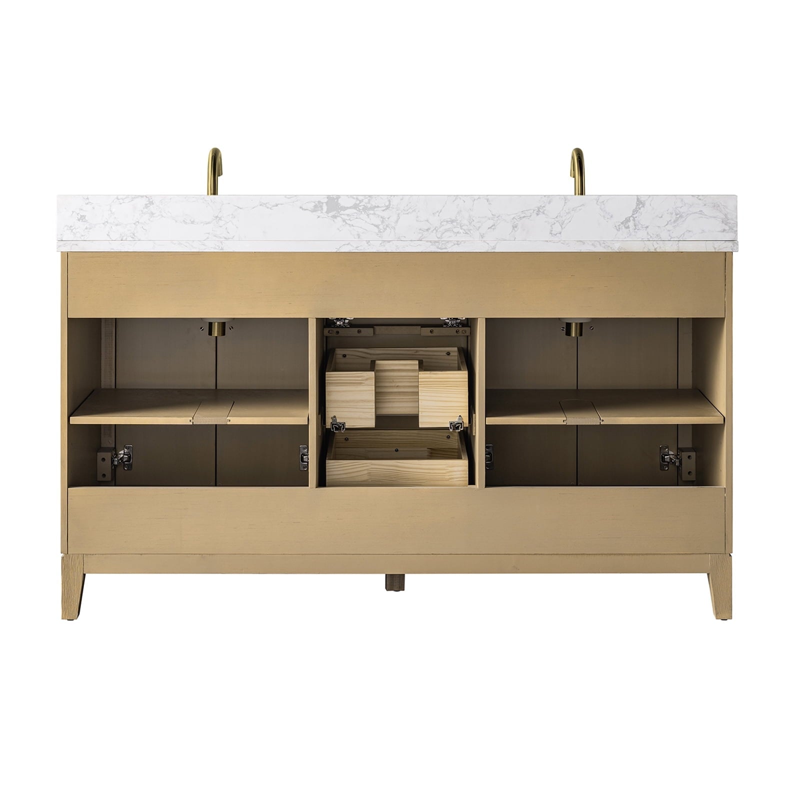 Linear Natural Oak / Golden Brushed