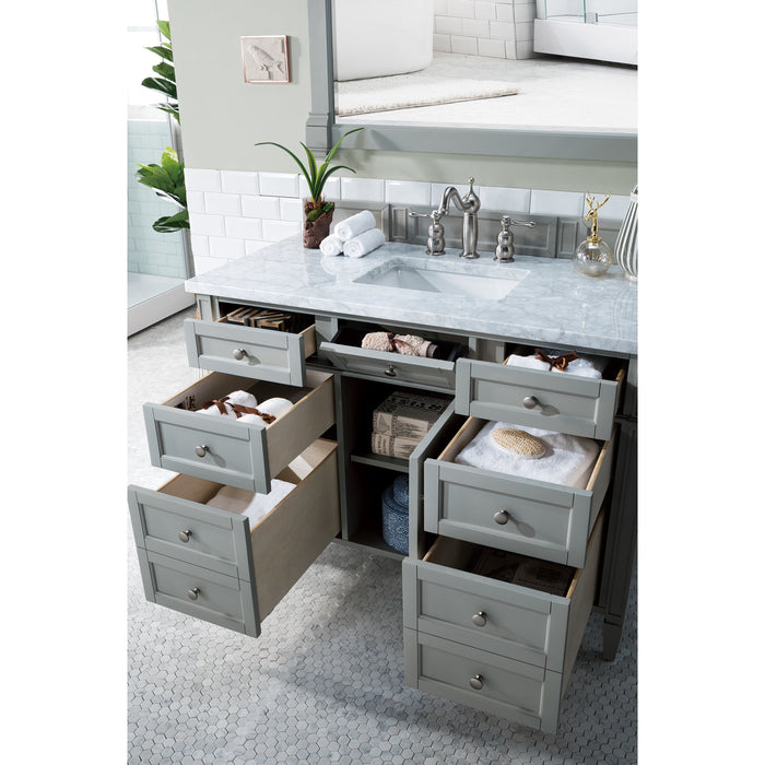 Urban Gray / Carrara White - 3 Faucet Holes