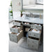 Urban Gray / Carrara White - 3 Faucet Holes