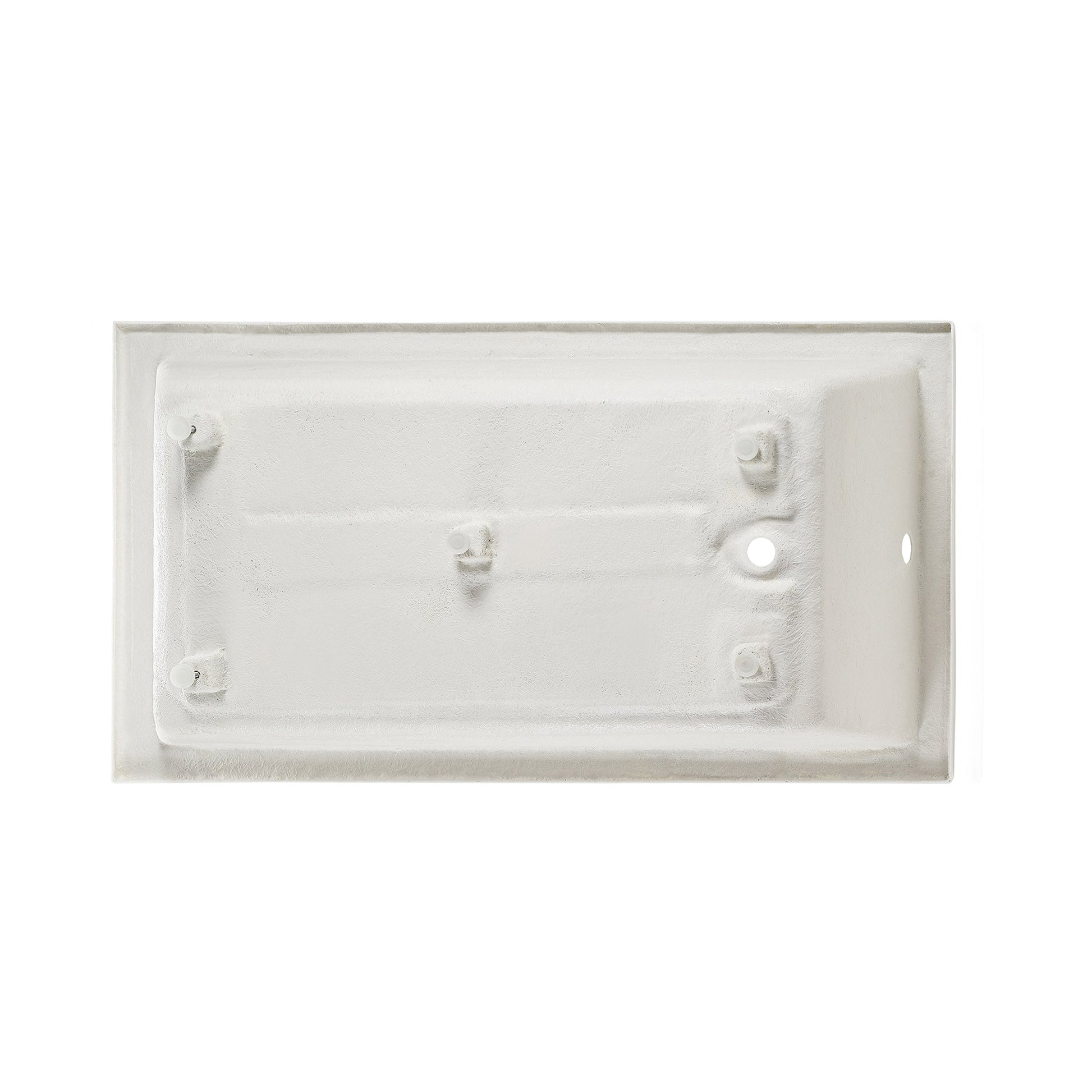 Glossy White / Alcove - No Apron / Right
