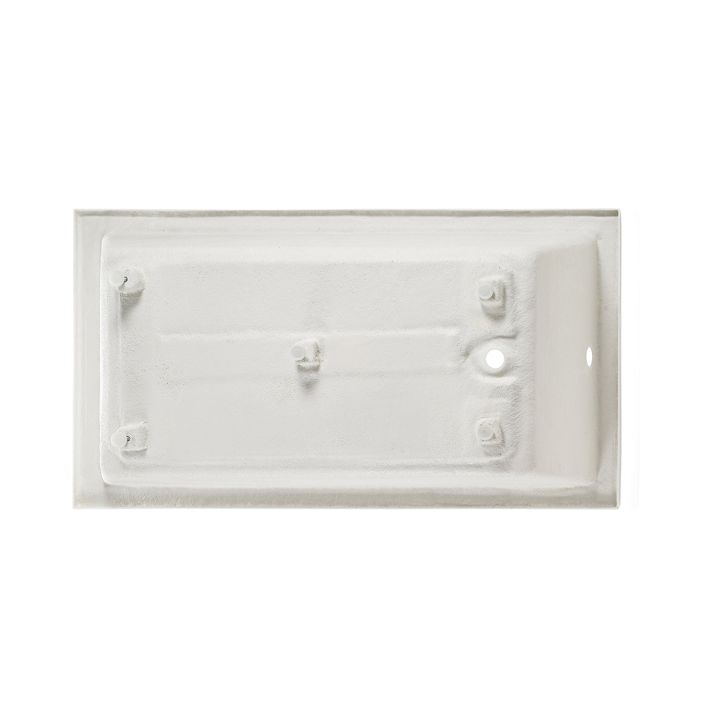 Glossy White / Alcove - No Apron / Right