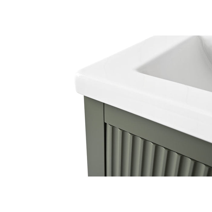Linear Vintage Green / Brushed Nickel