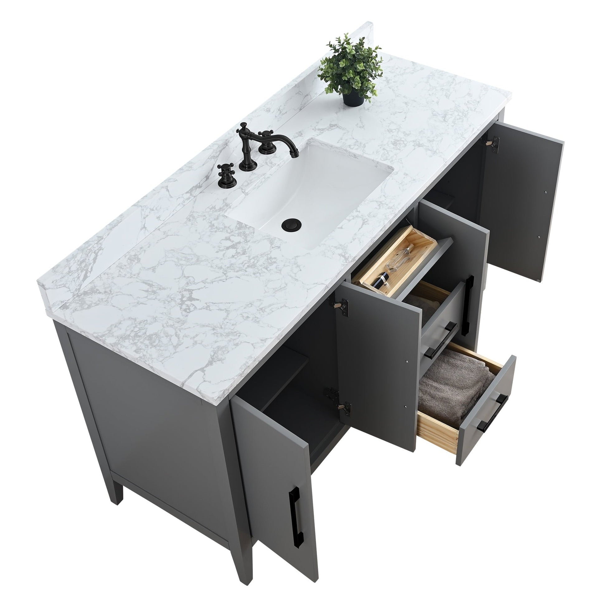 Cashmere Gray / Matte Black