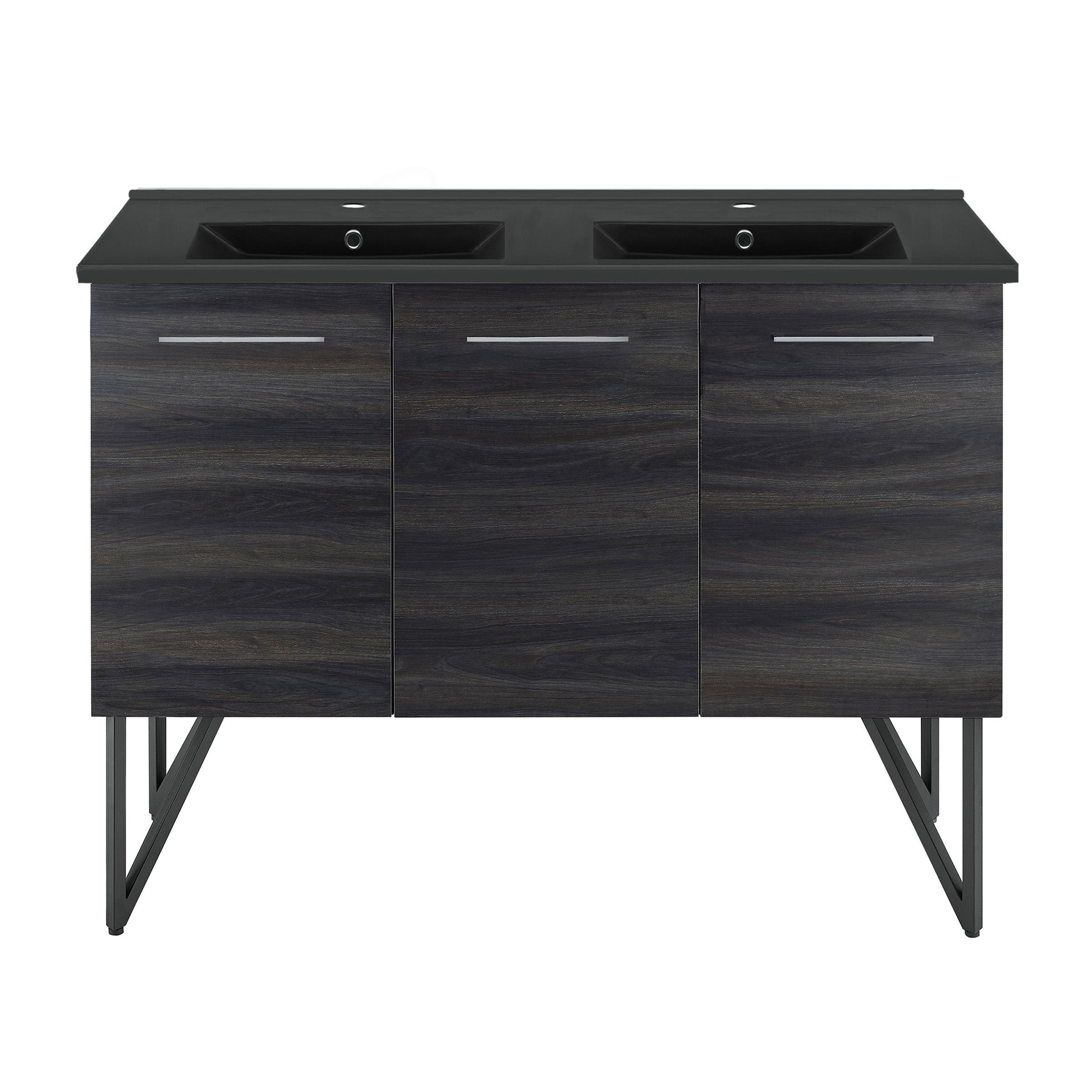 Black Walnut / Matte Black / 1-Hole