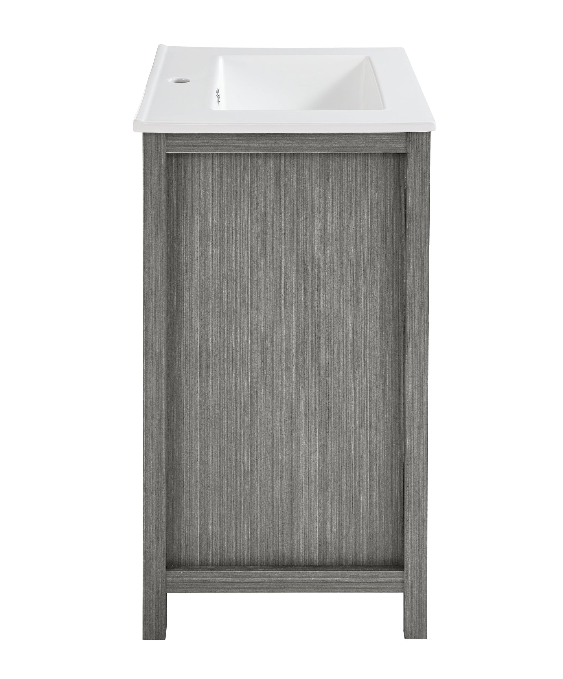 Carbon Gray / White / 1-Hole