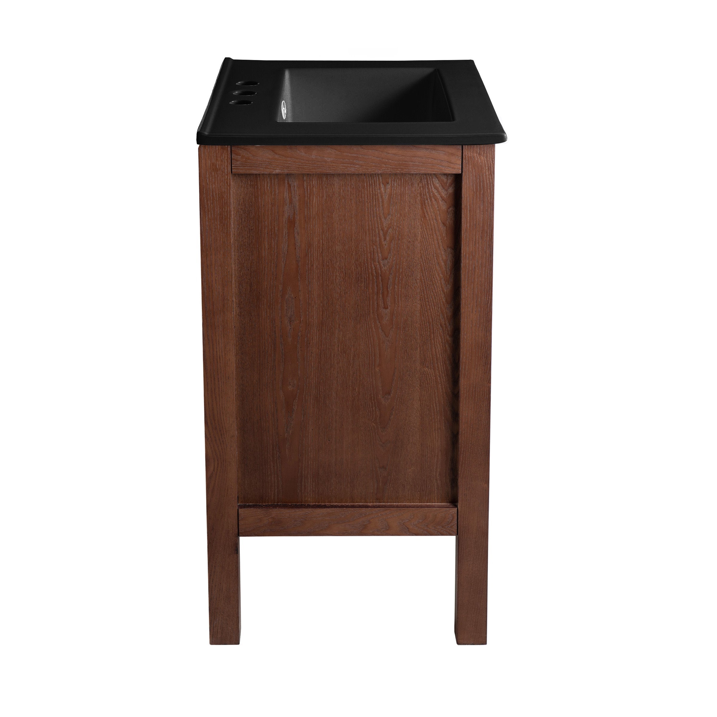 Brown Walnut / Matte Black / 3-Hole