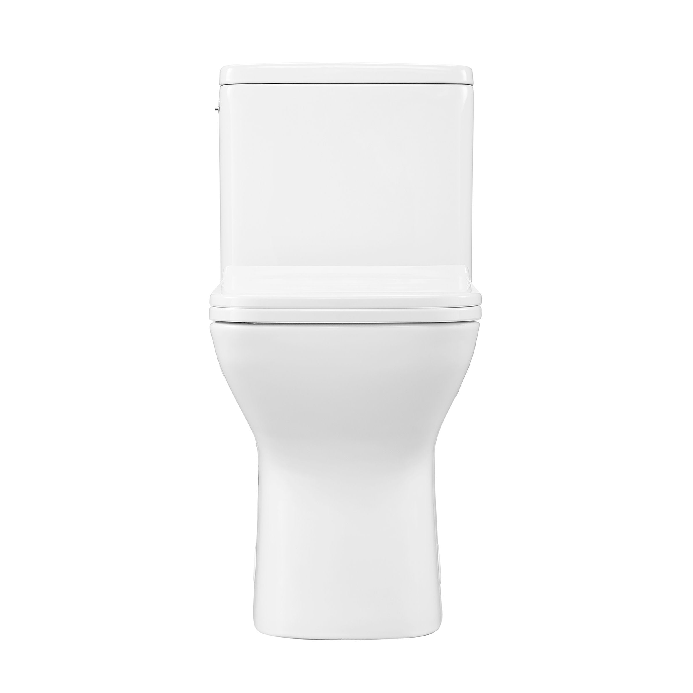 Glossy White / Dual Touchless - Left / Chrome